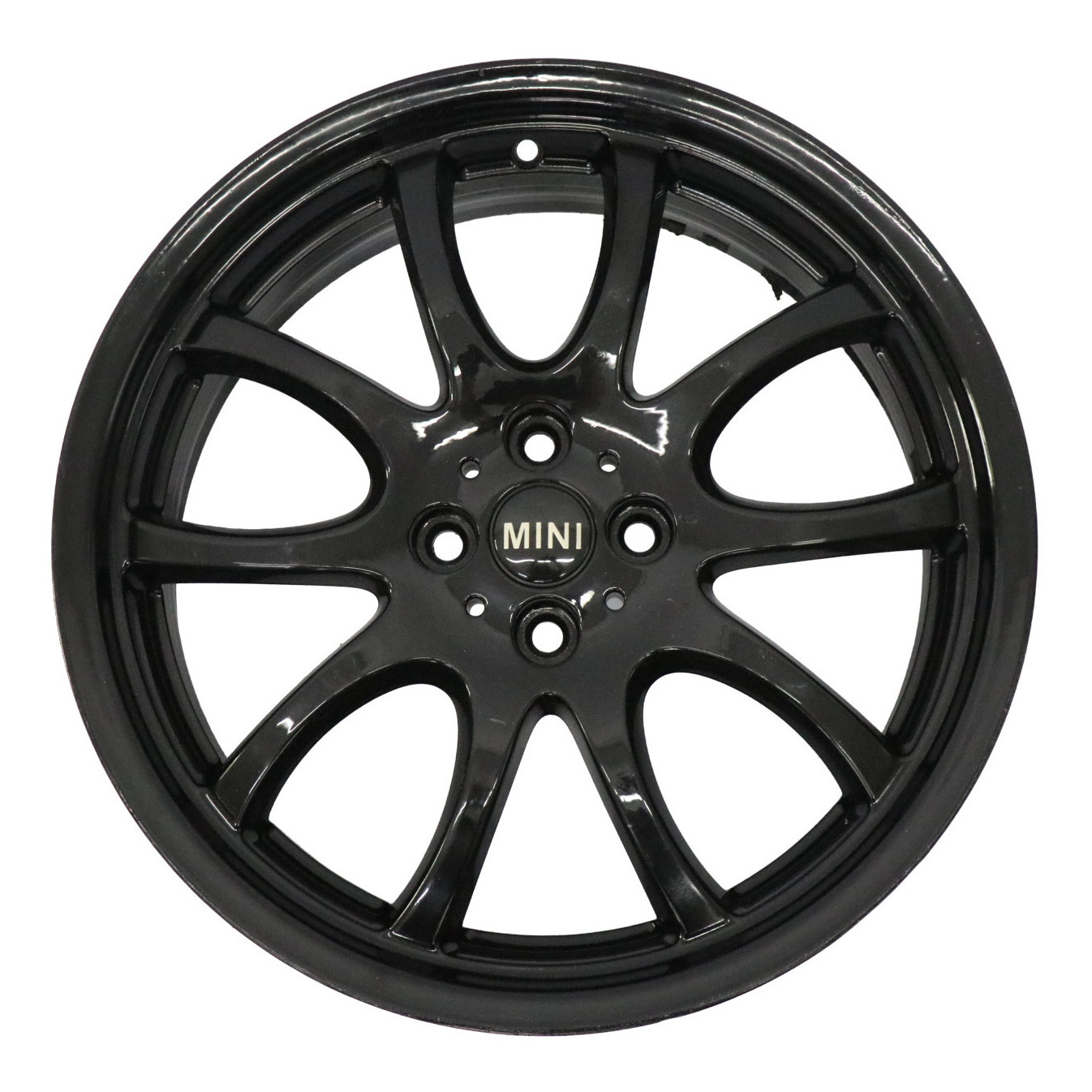 Mini R50 R56 JCW Wheel Alloy Rim Black 18" 7J ET:52 Double Spoke R105 6777973