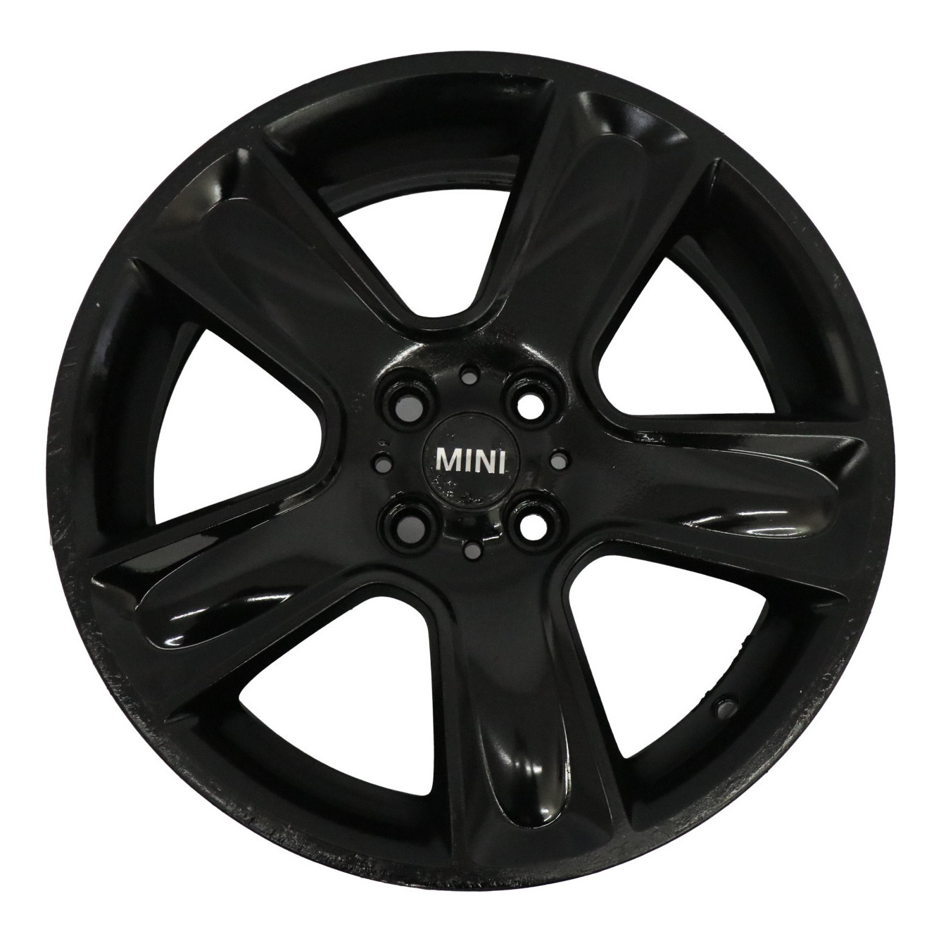 Mini R56 R57 Felga Aluminiowa 17" 7J ET:48 Black Star Bullet 111 6784124