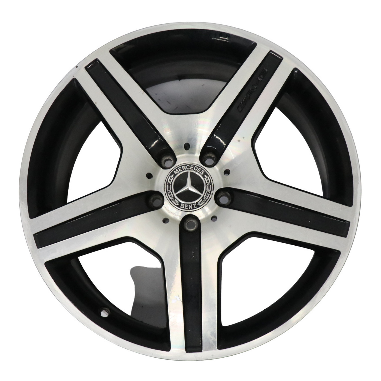 Mercedes W221 AMG Srebrna Felga Aluminiowa 19" 8,5j Et:43 A2214012602