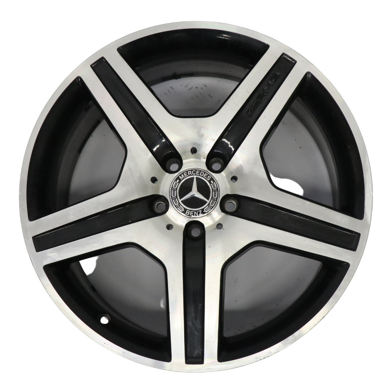 Mercedes W221 AMG Srebrna Felga Aluminiowa 19" 8,5J ET:43 A2214012602