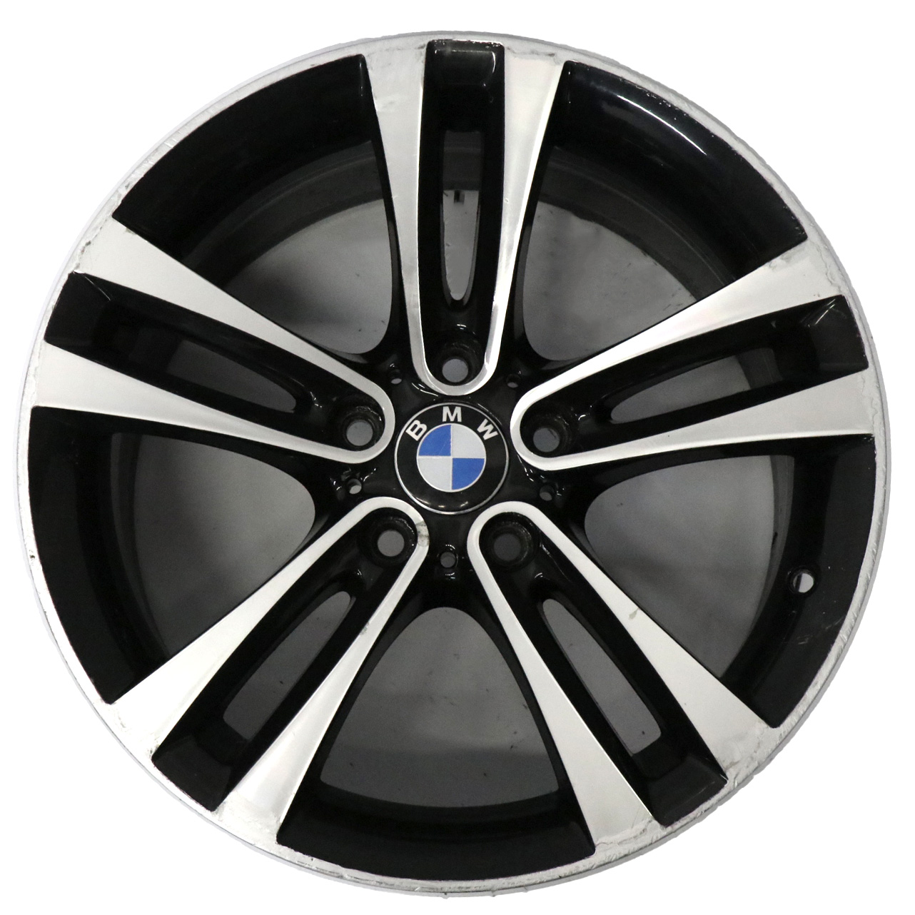 BMW F30 F31 F32 Black Wheel Alloy Rim Double Spoke 397 18" 8J ET:34 6882588