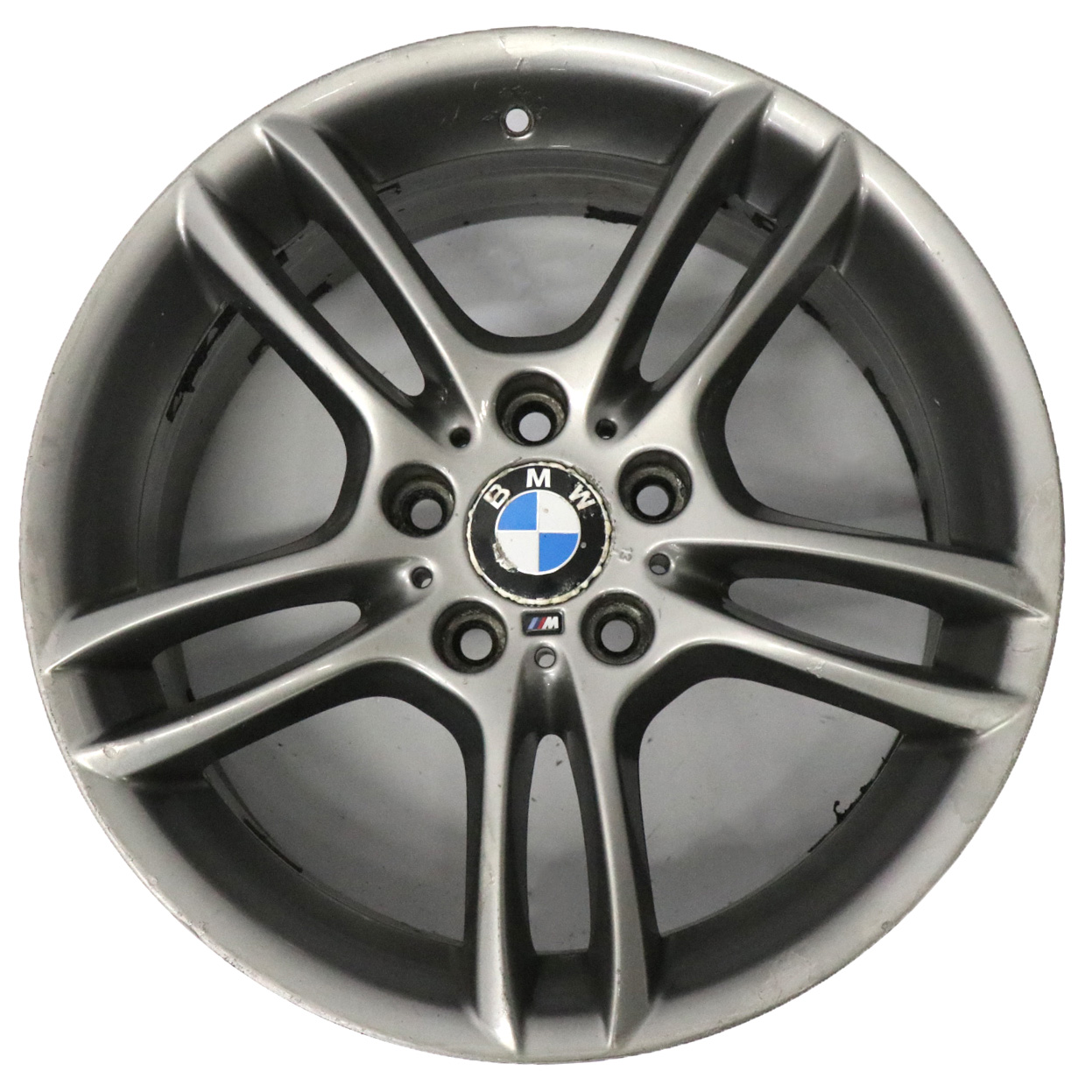 BMW E81 E87 Szara Tylna Alufelga 18" 8,5J ET:52 M Double Spoke 261 7842608