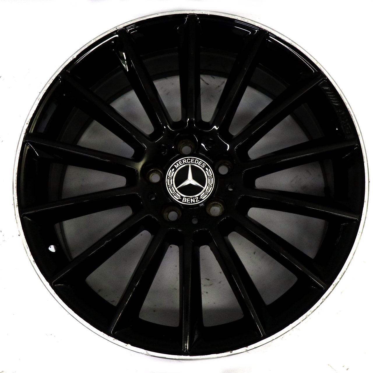 Mercedes X156 Black Wheel Alloy Rim 19" 8J ET:43,5 14 Spoke Wheel A1564012800