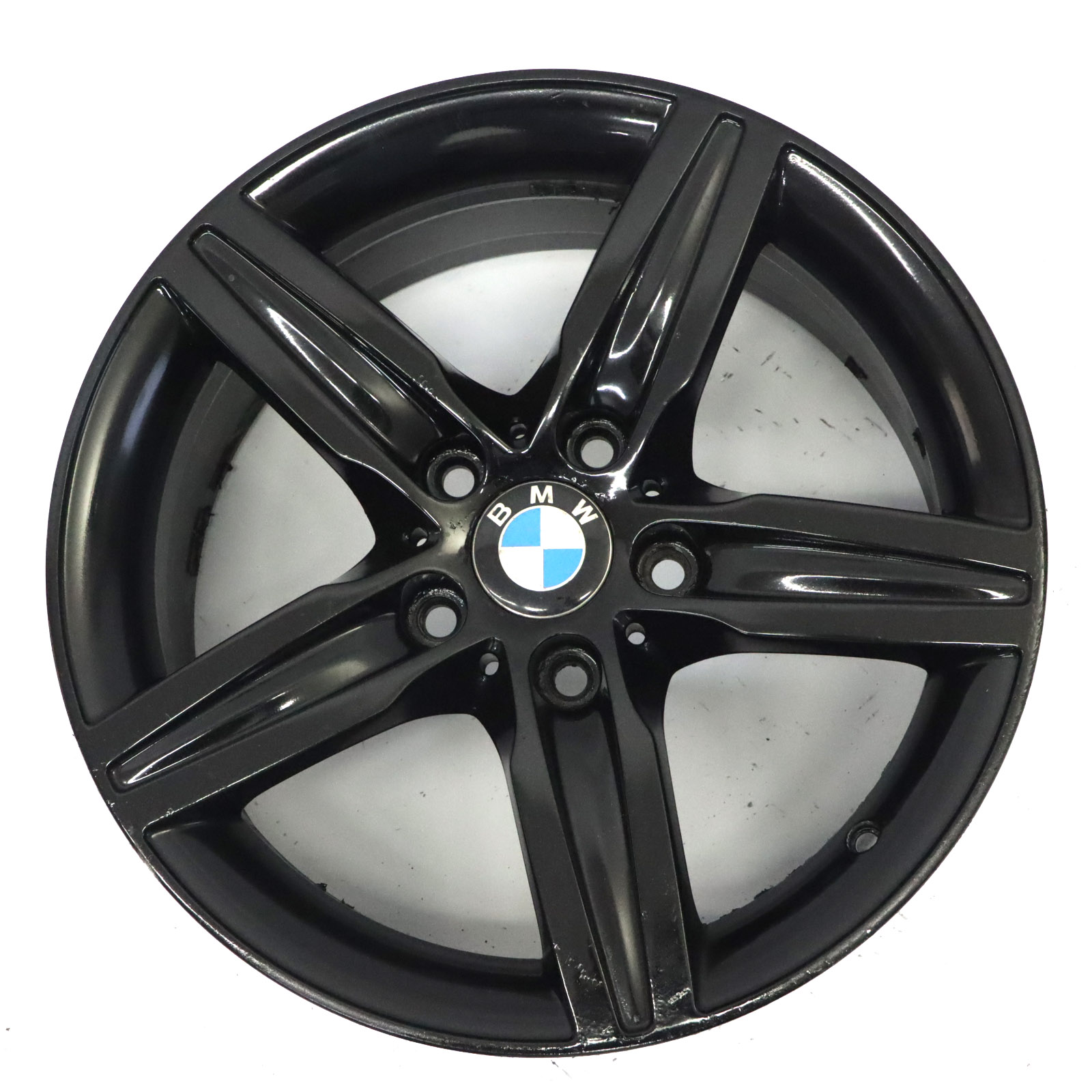 BMW F20 F21 Czarna Felga Aluminiowa 17" Star Spoke 379 ET:43 7,5J 6850151