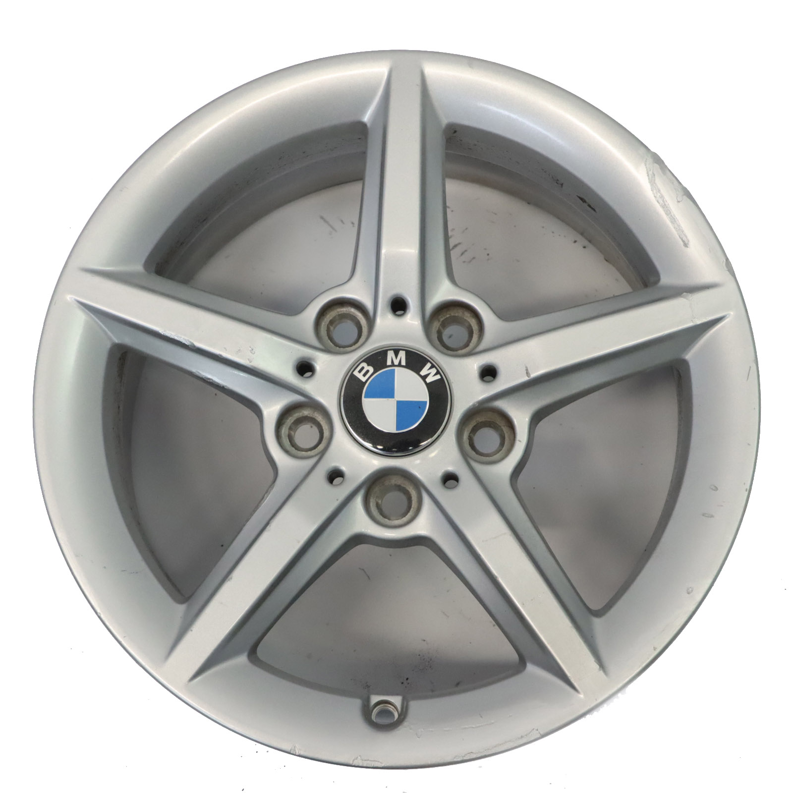 BMW F20 F21 F22 F23 Silver Wheel Alloy Rim 16" ET:40 7J 6866302 Star Spoke 654