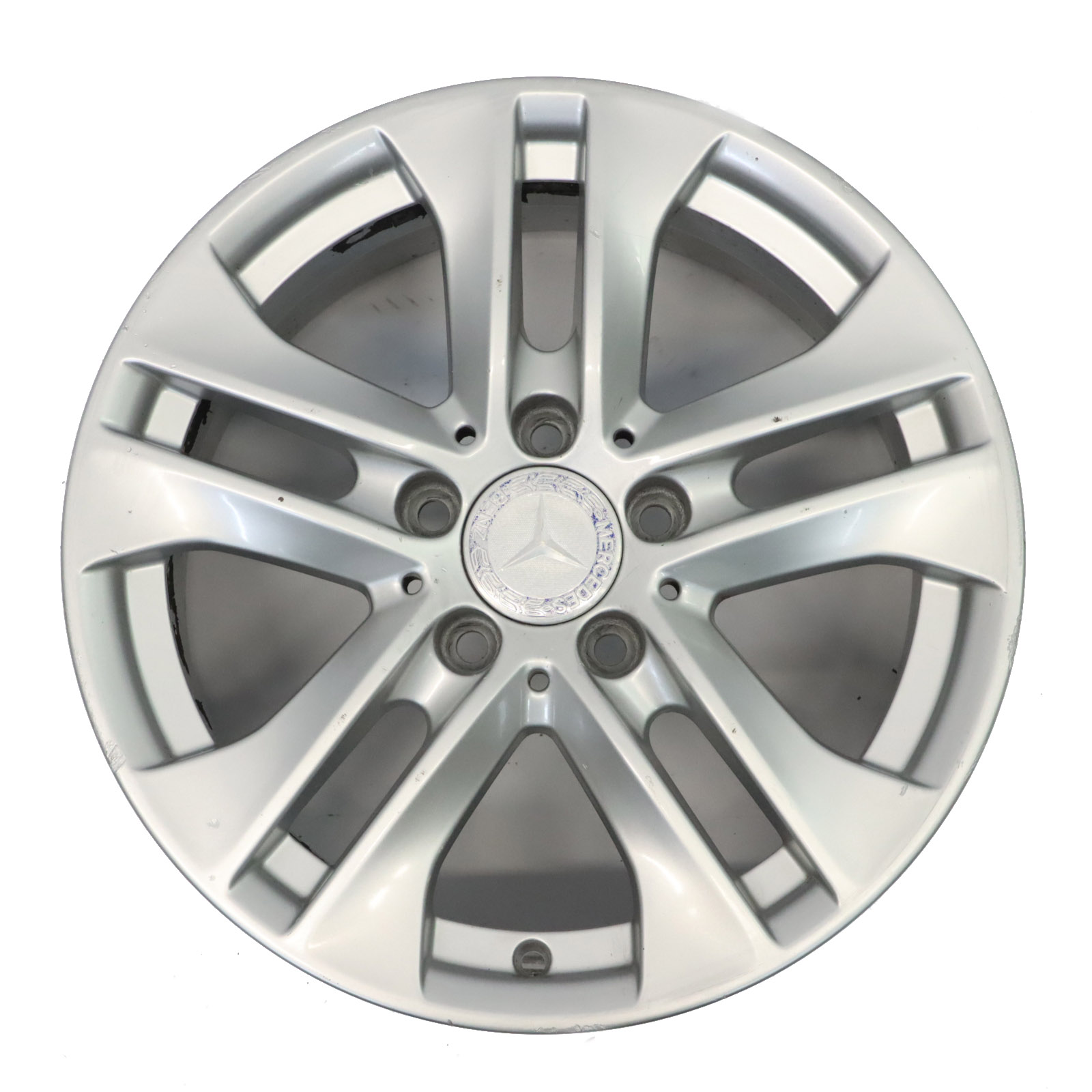 Mercedes W204 Alloy Wheel Rim 16" ET:43 7J 5 Double Spoke A2044017202