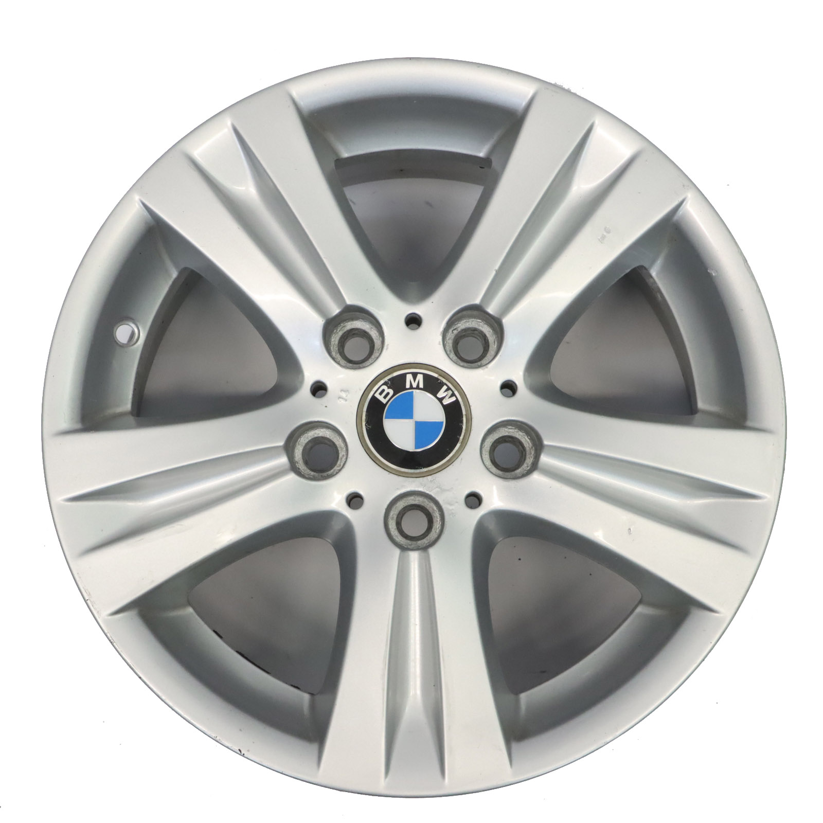 BMW E81 E87 E88 Srebrna Felga Aluminiowa 16" 7J ET:44 222 6779696