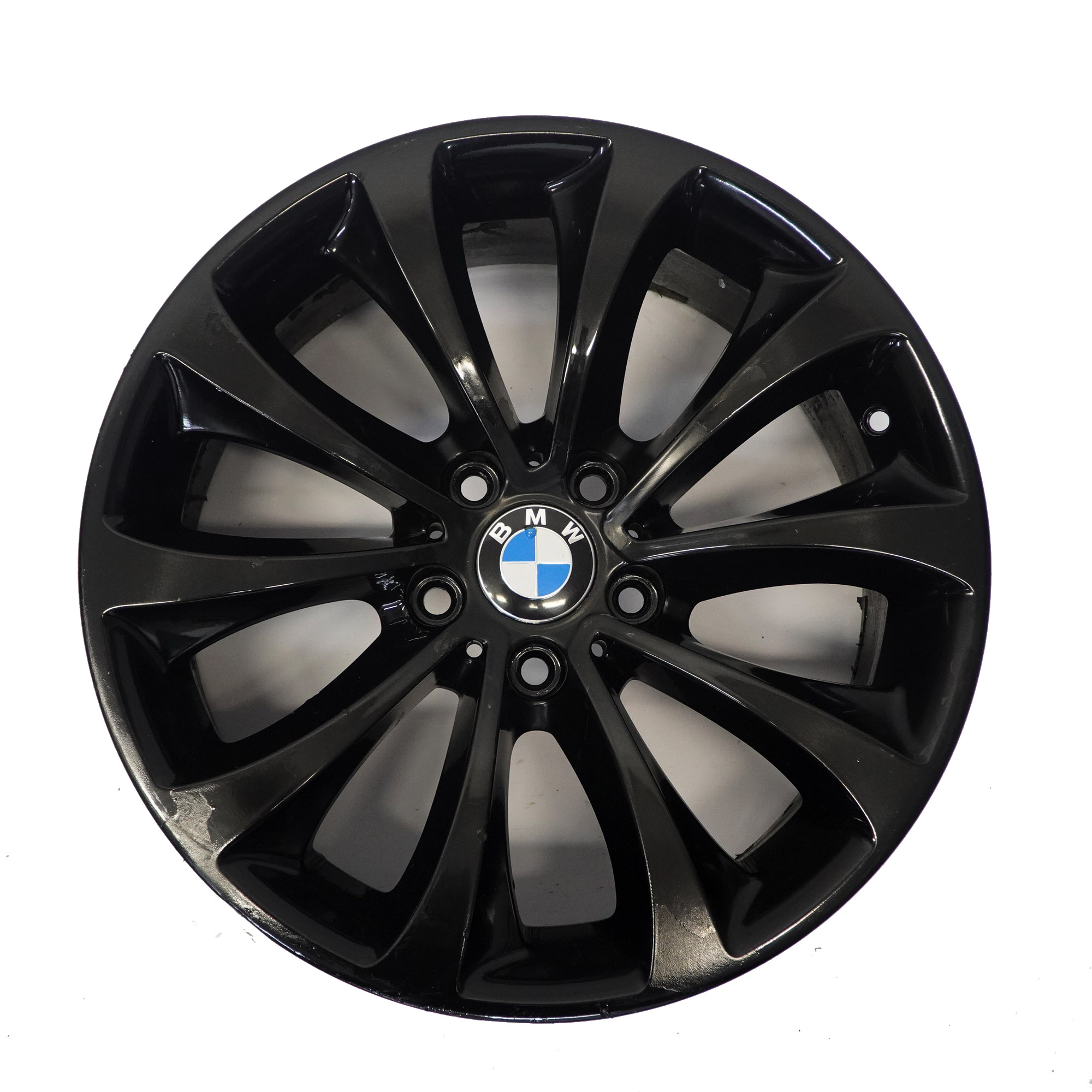 BMW F10 F11 F12 Czarne Felgi Aluminiowe 18" 8J ET:30 Turbine Style 6857665