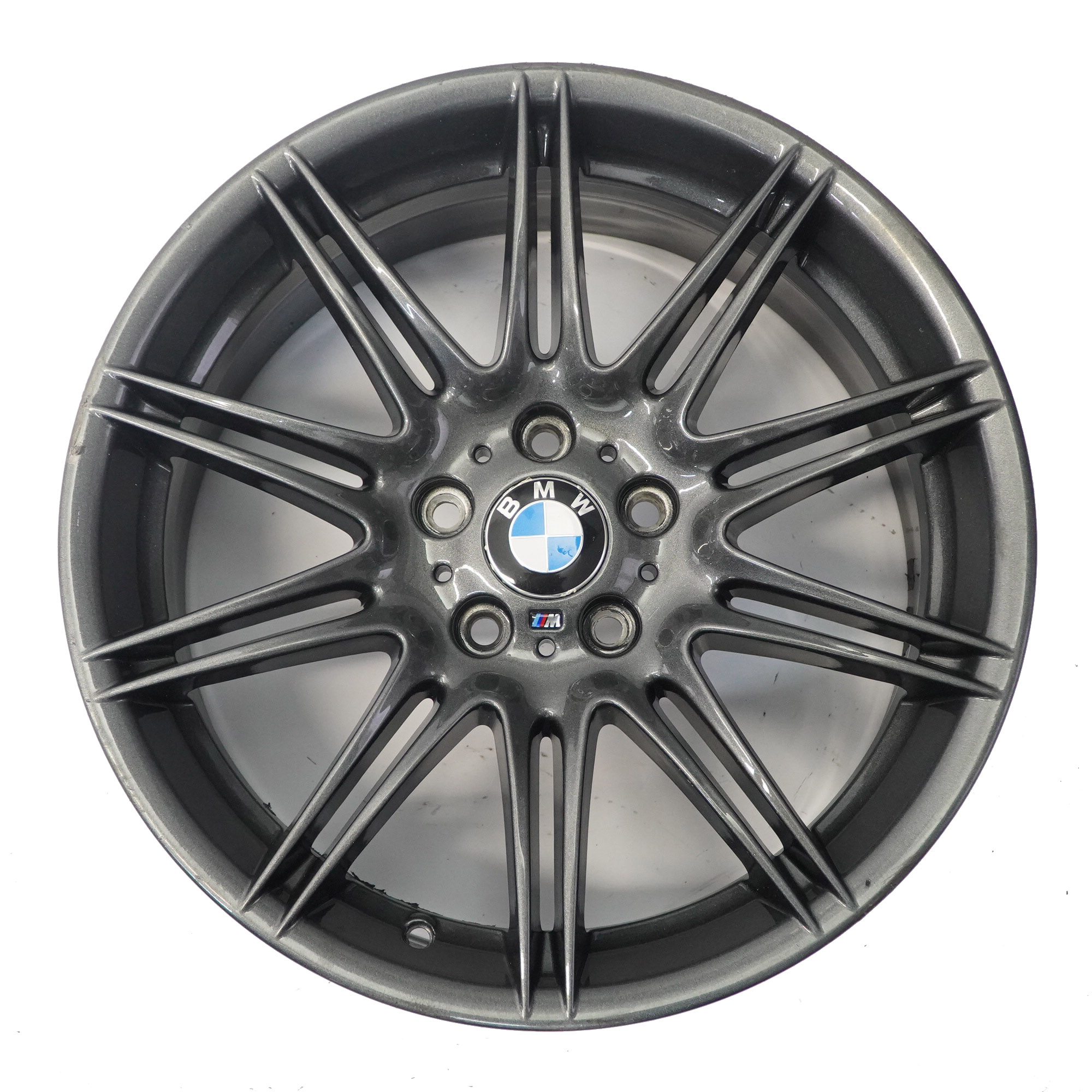 BMW E90 E91 E92 Felga Aluminiowa Szara 19" M Double Spoke 225 8J ET:37