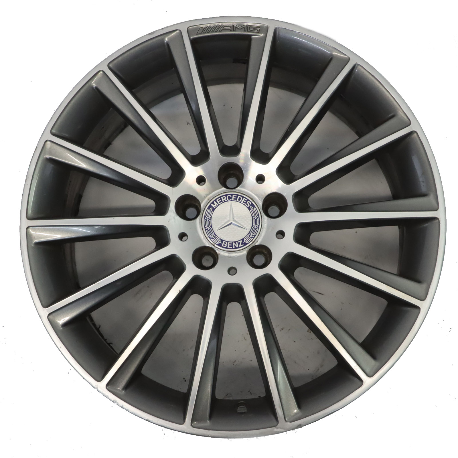 Mercedes W205 Front Alloy Wheel Rim AMG 19" ET:44 7,5J 14 Spoke A2054011300