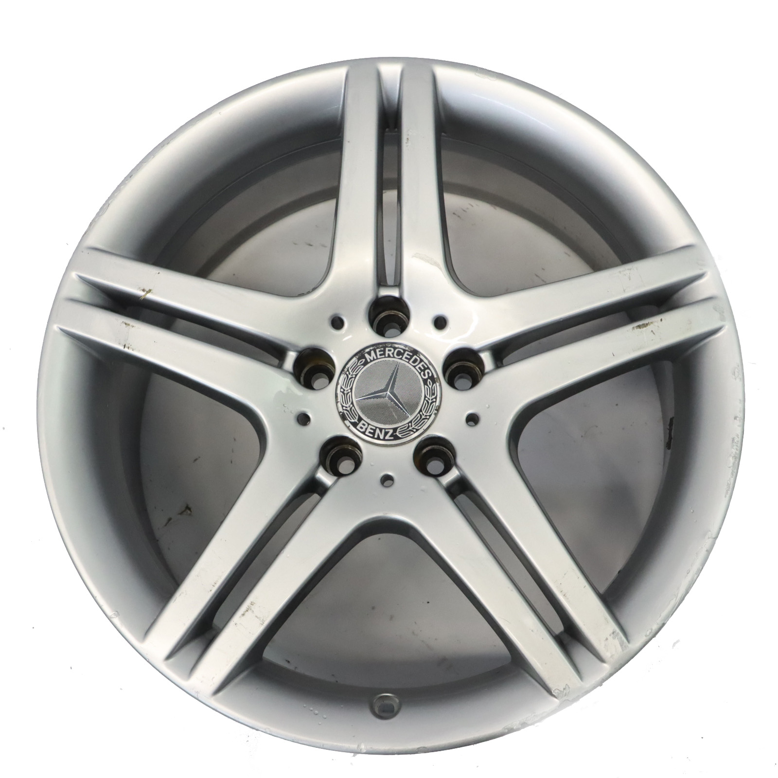 Mercedes W203 Srebrna Felga Aluminiowa 18" ET:30 8,5J A2034015602