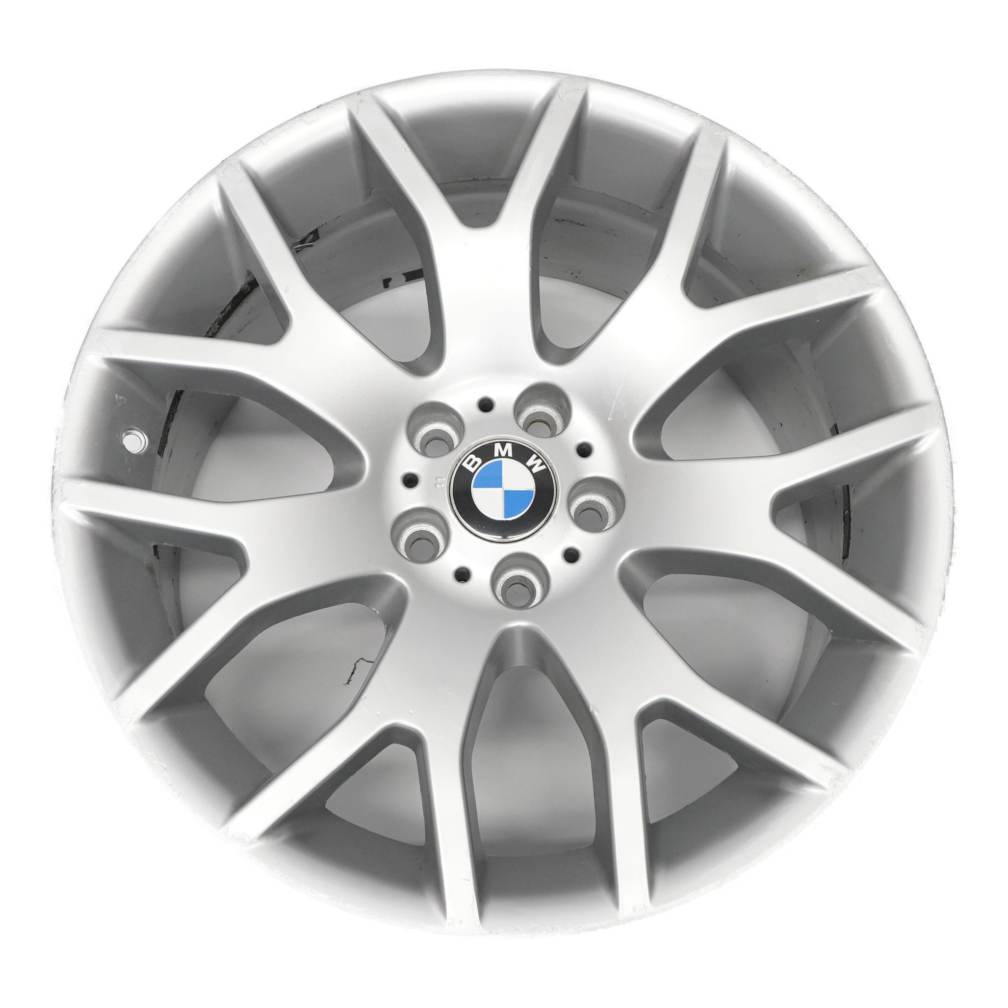 BMW X5 E70 Srebrna Przednia Felga Aluminiowa 20" 177 10J ET:40 6774398