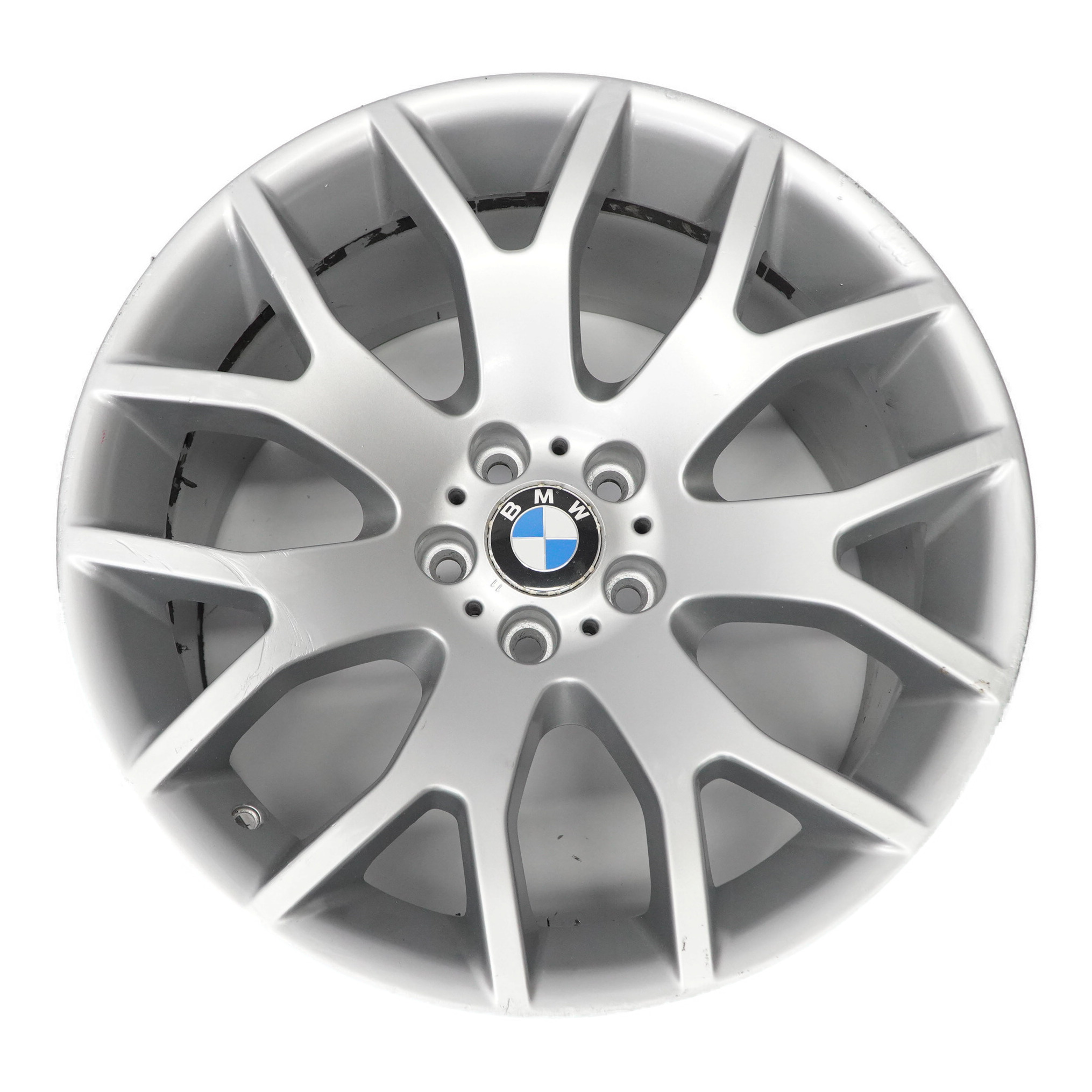 BMW X5 E70 Srebrna Tylna Felga Aluminiowa 20" 177 11J ET:37 6774399