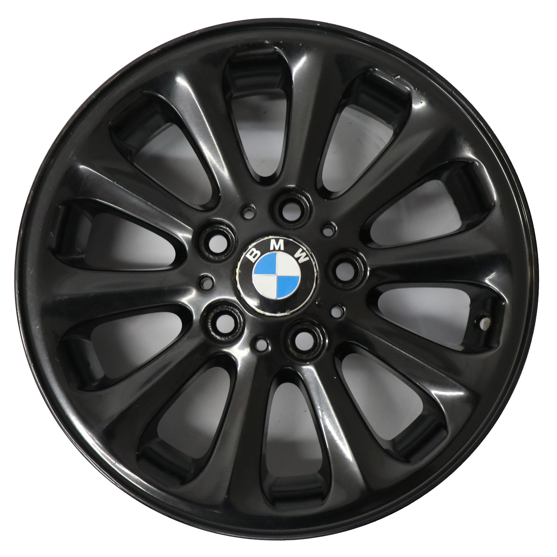 BMW E81 E82 E87 Czarna Felga Aluminiowa 16" Spider Spoke 139 6,5J 6775618