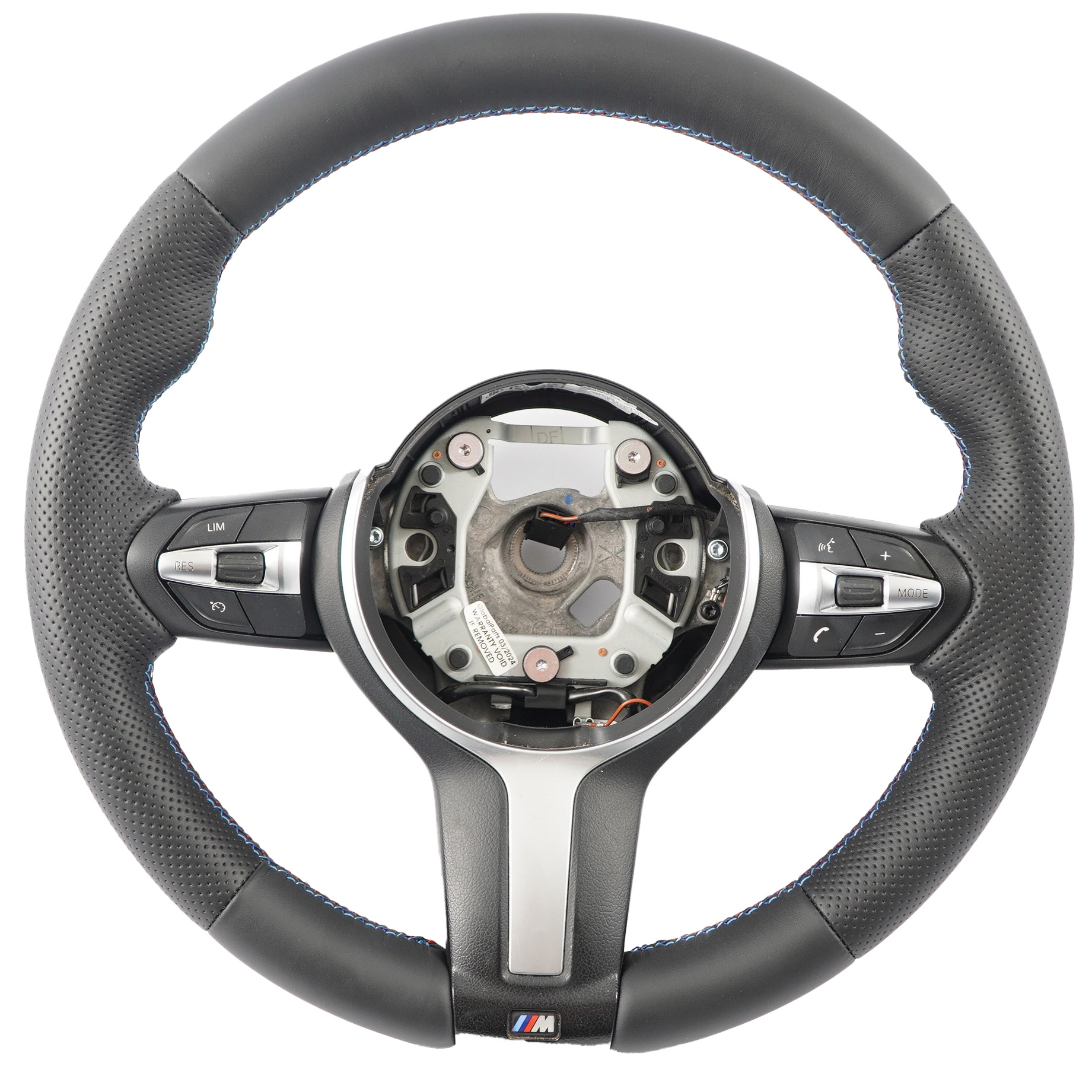 BMW F20 F21 F22 F23 F30 F31 F32 F33 M Sport NEW Black Leather Steering Wheel 