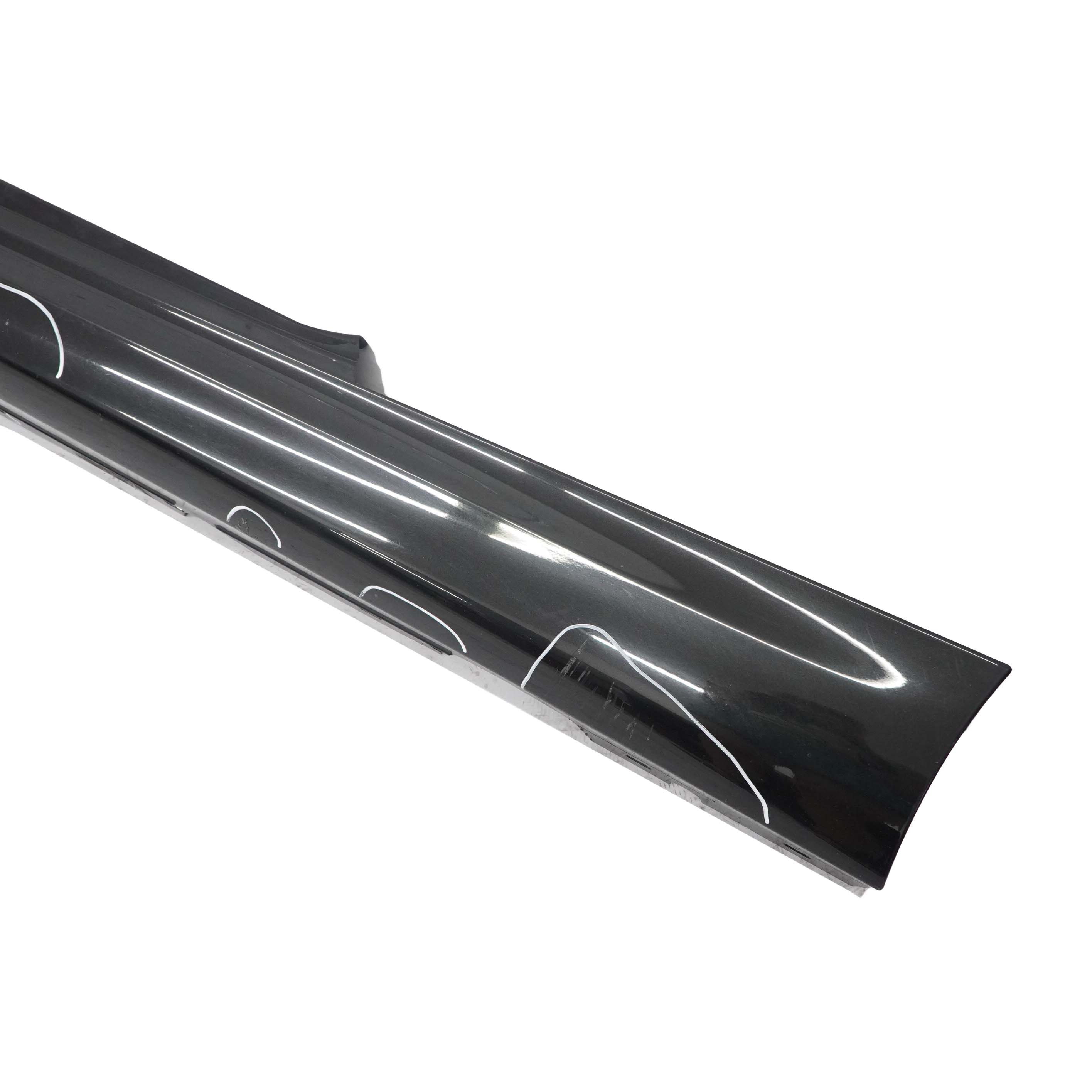 BMW E81 E82 E88 M Sport Sill Strip Side Skirt Left N/S Black Sapphire - 475