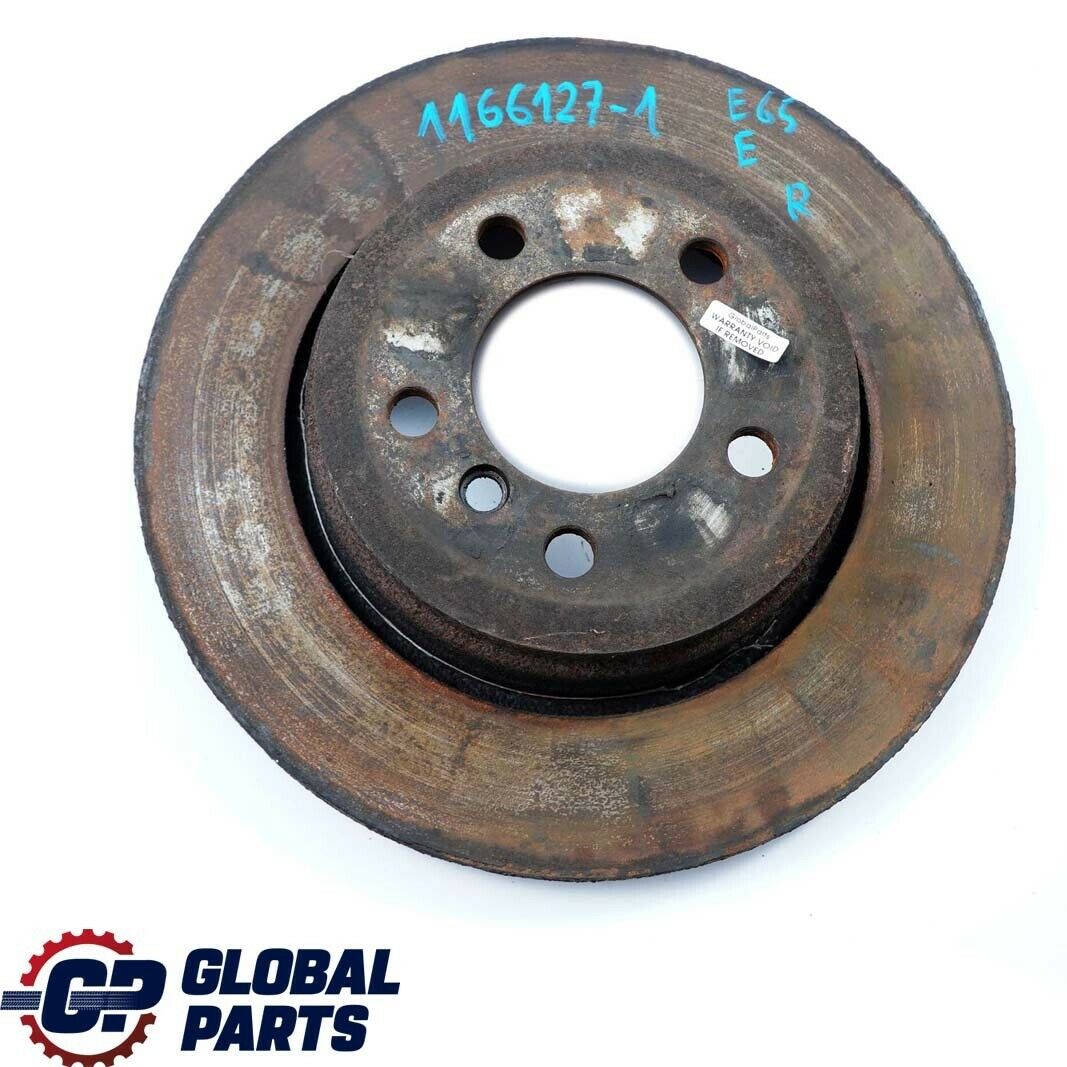 BMW 7 Series E65 E66 Rear Left Right Wheel N/O/S Brake Disc Ventilated 324X20