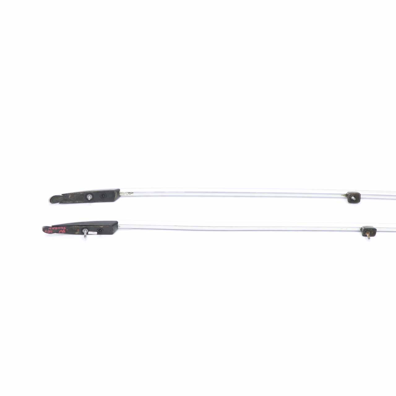 Volkswagen VW Touran Roof Racks Left Right Roof Railing Moulding Set Chrome