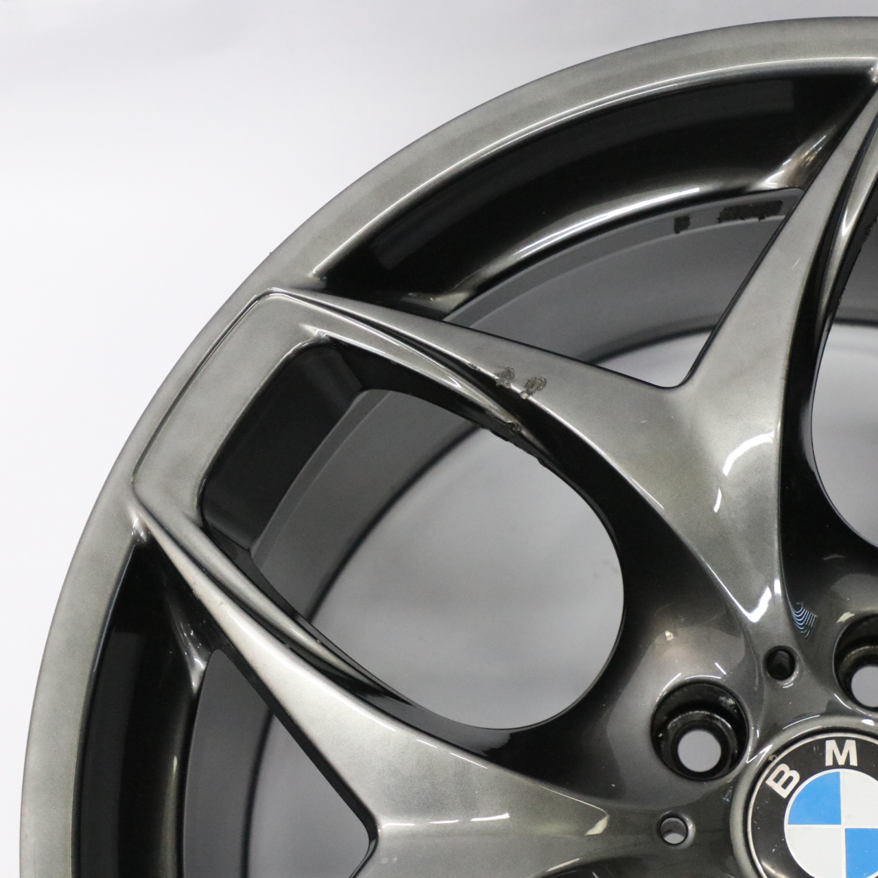 BMW X5 E70 Rear Ferric Grey Wheel Alloy Rim 21" Double Spoke 215 11,5J 6772253