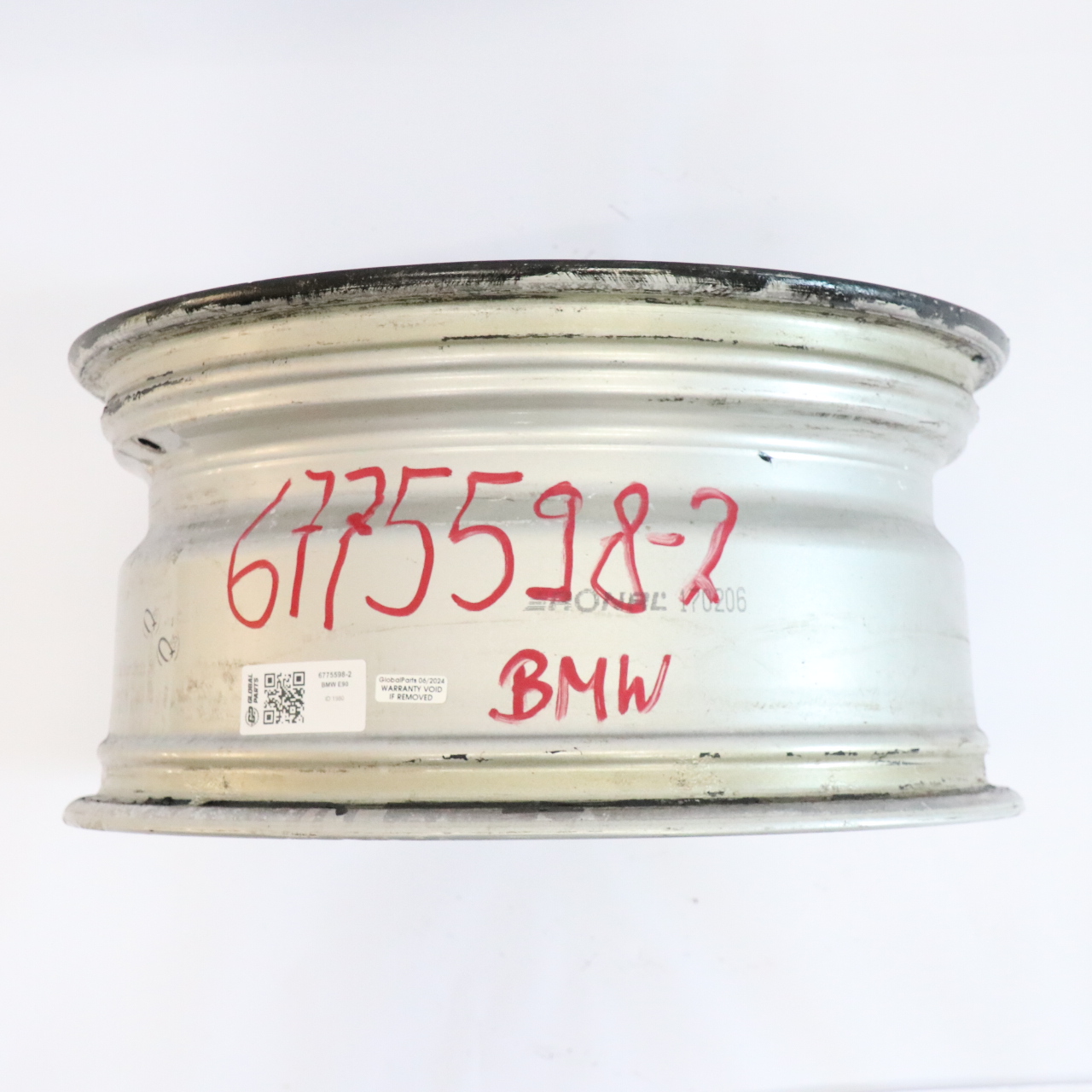 BMW E90 E91 E92 E93 Czarna Felga Aluminiowa 17" ET:34 8J 6775598