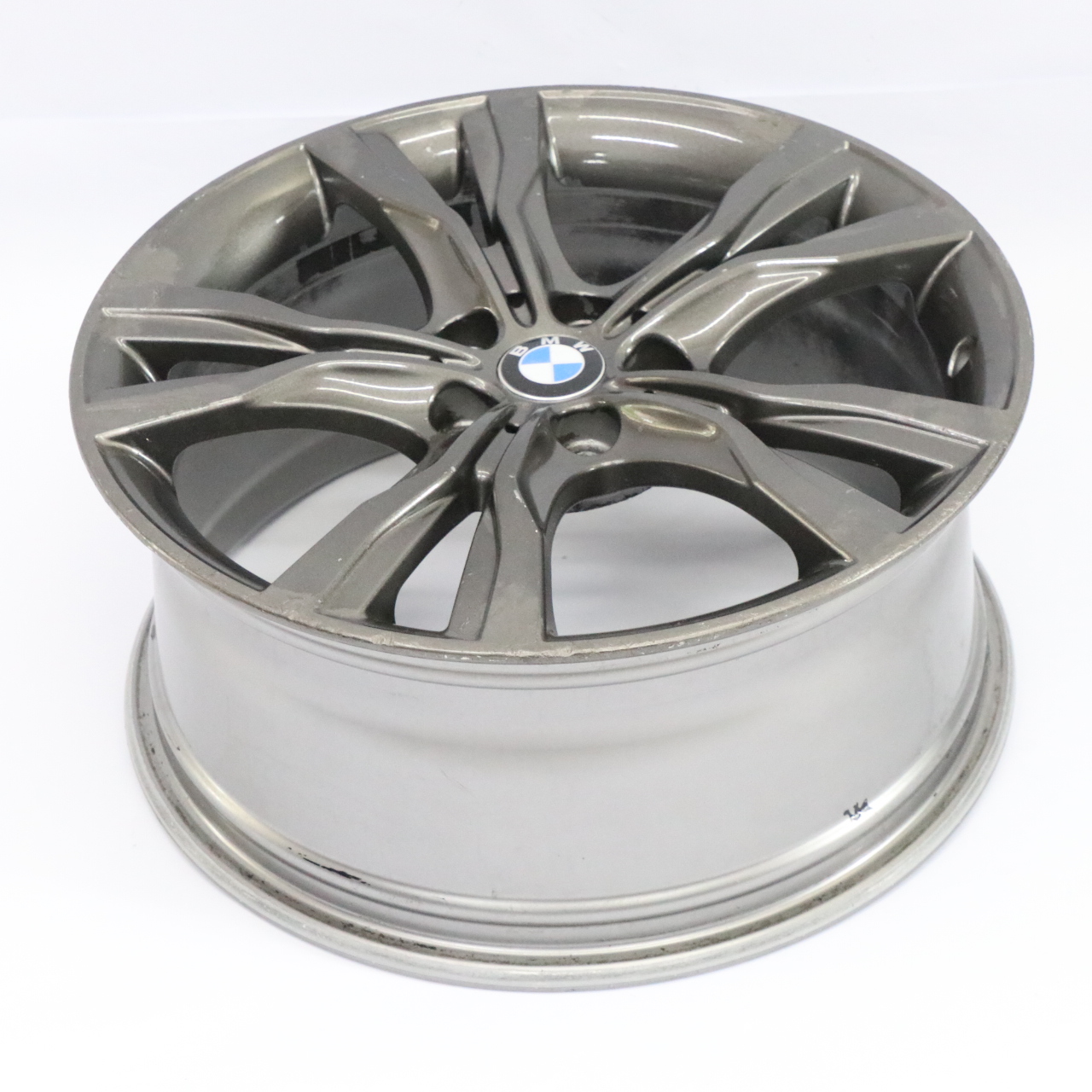 BMW F45 F46 Ferric Szara Felga Aluminiowa 18" Y Spoke 484 ET:57 8J 6855093