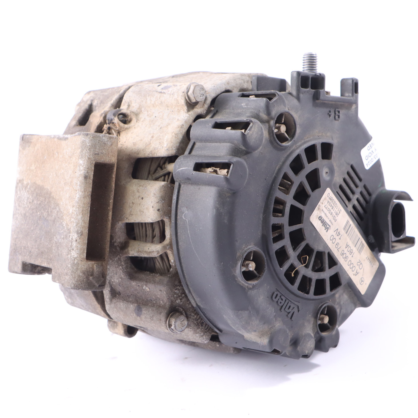 Mercedes W204 W212 Diesel OM651 Alternator Valeo 180A A0009067900