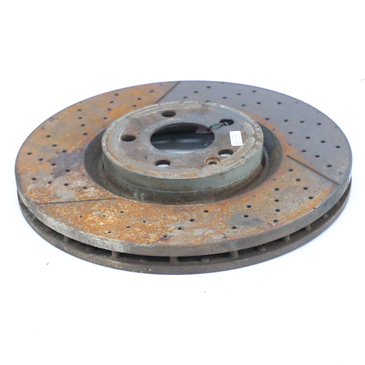 Mercedes W176 C117 Brake Disc Front Left Right N/O/S Wheel Perforated