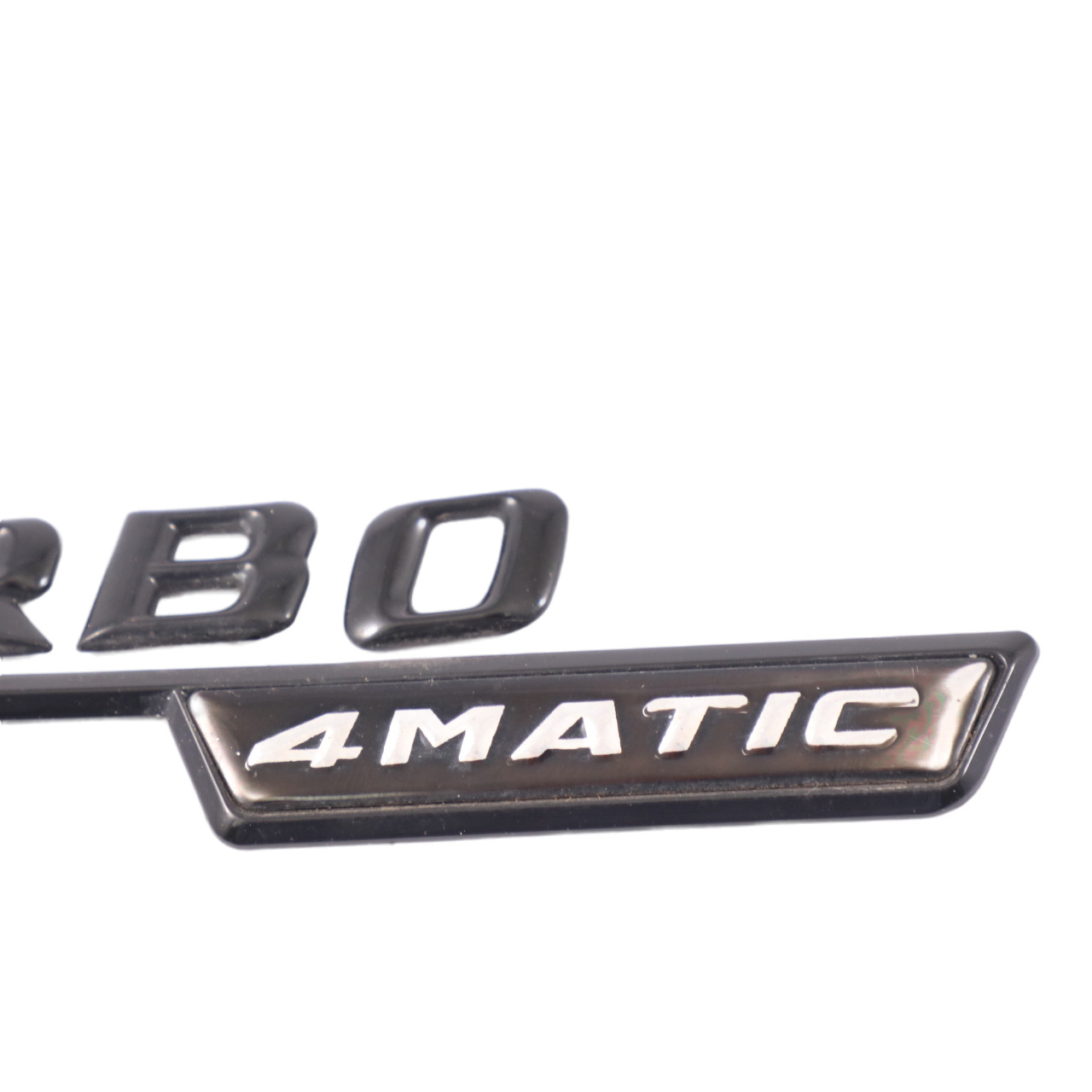 Mercedes C117 W176 Emblemat Logo Znaczek Błotnika Lewe Turbo 4Matic