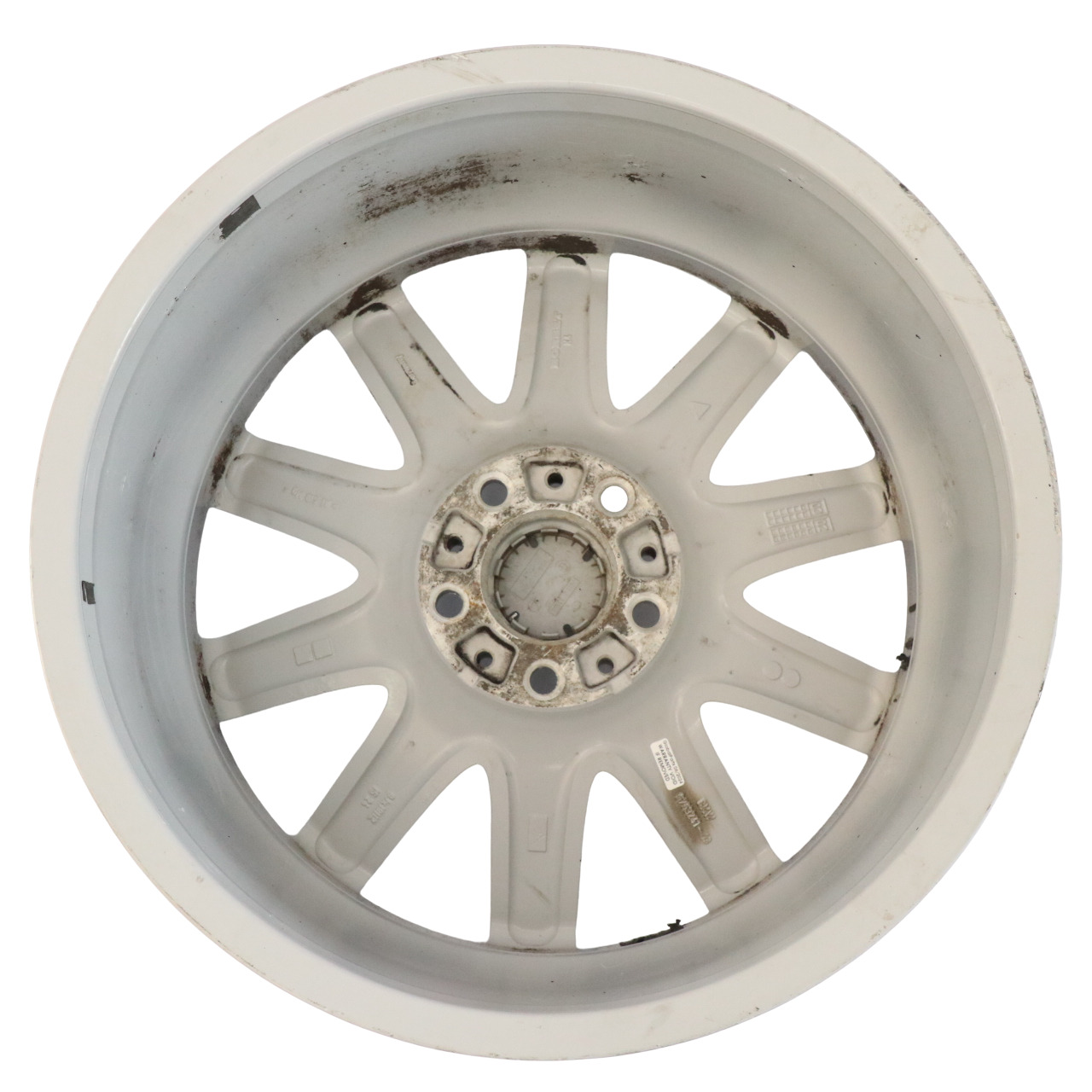 BMW E65 Przednia Srebrna Alufelga19" Star Spoke 95 ET:24 9J 6753241