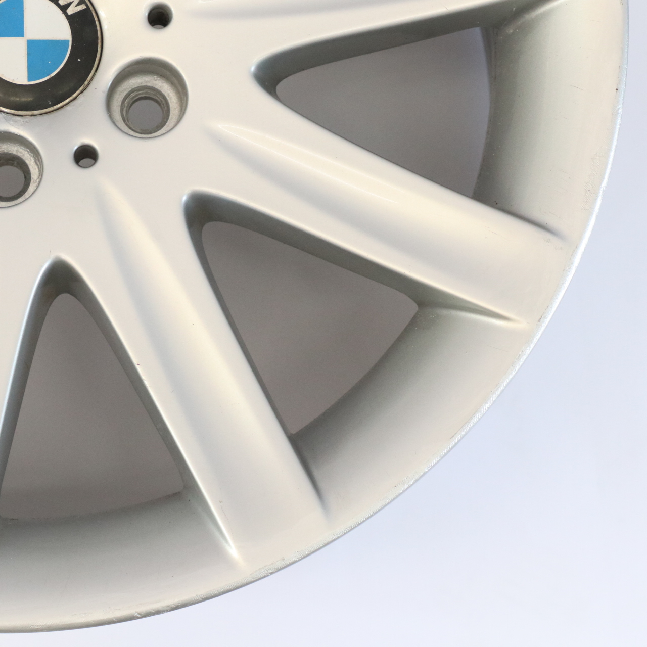 BMW E65 Przednia Srebrna Alufelga19" Star Spoke 95 ET:24 9J 6753241