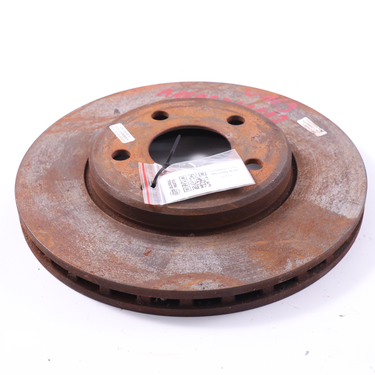 Brake Disc Mercedes W169 W245 Front Left Right N/O/S Brake Rotor A1694211112