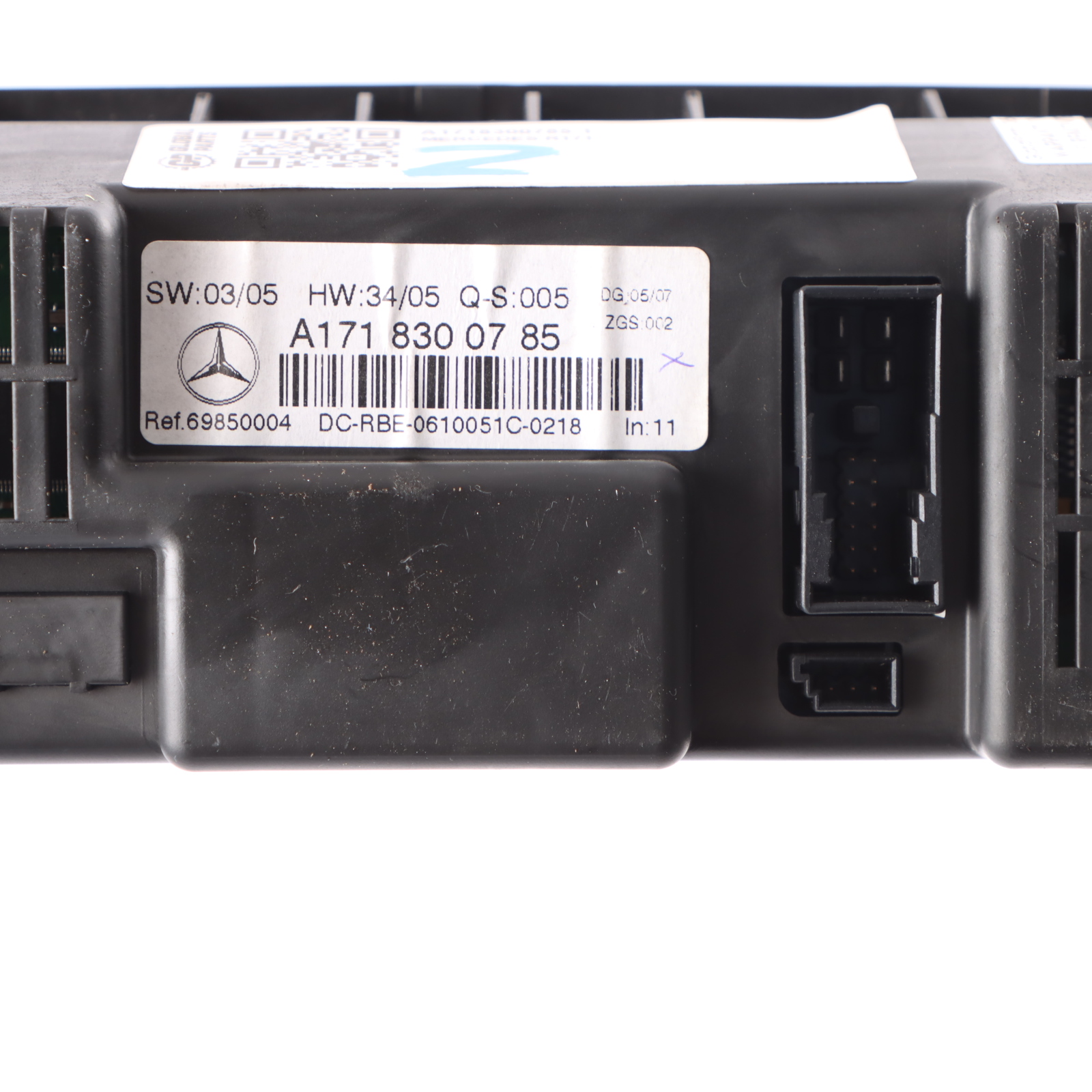 Mercedes R171 Panel Nawiewu Klimatyzacji Klimy A1718300785