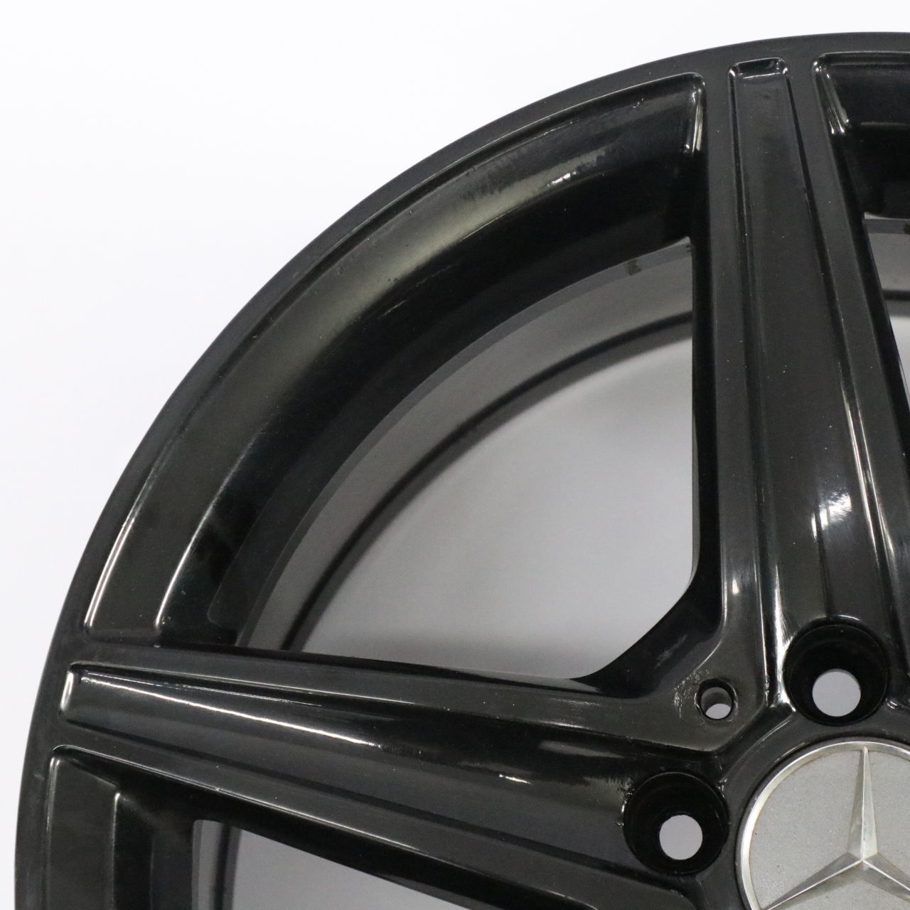 Mercedes W205 Black AMG Alloy Wheel Rim 5 Spoke 18" 8,5J ET:49 A2054011200