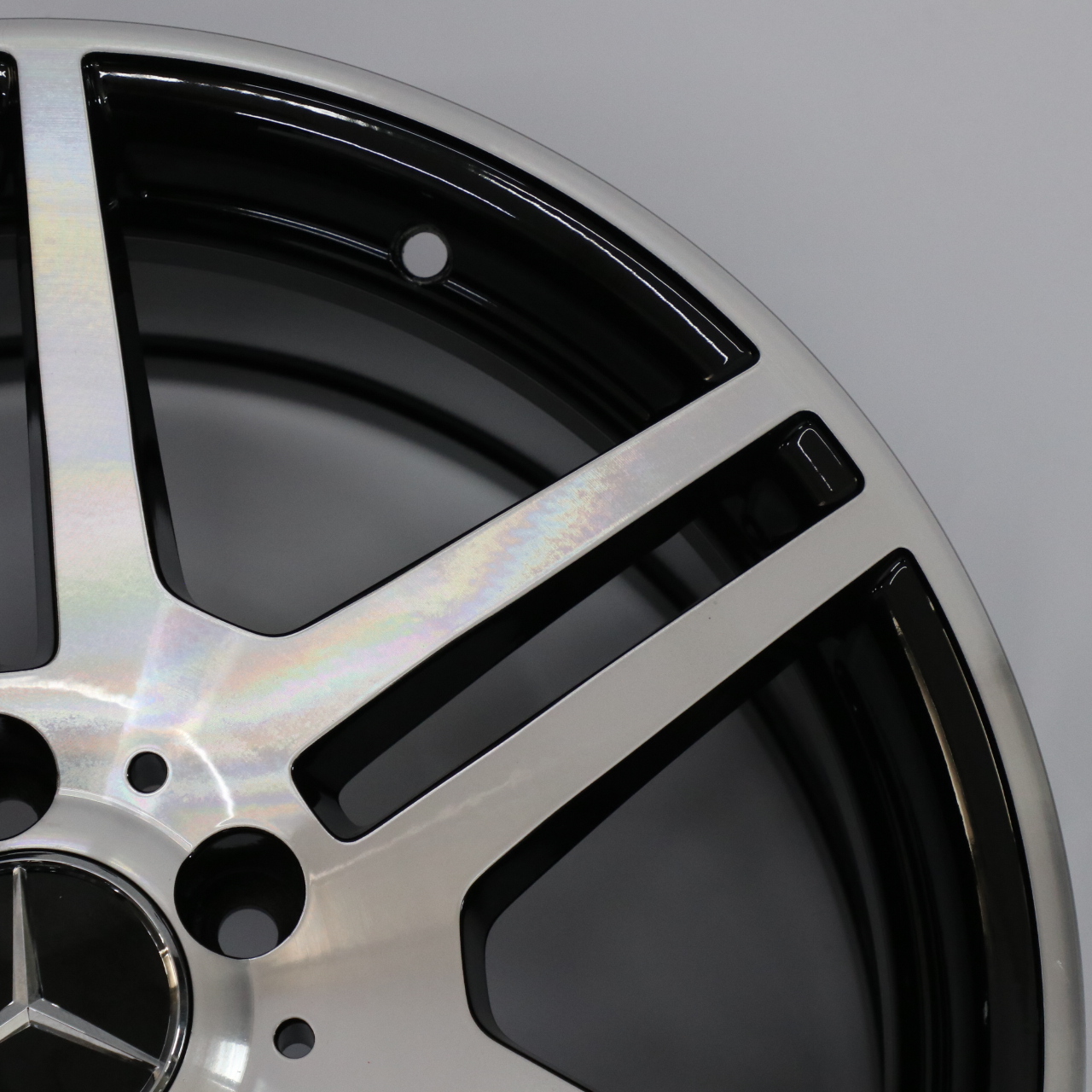 Mercedes C207 A207 AMG Front Black Alloy Wheel Rim 18" 8J ET:45 A2074011302