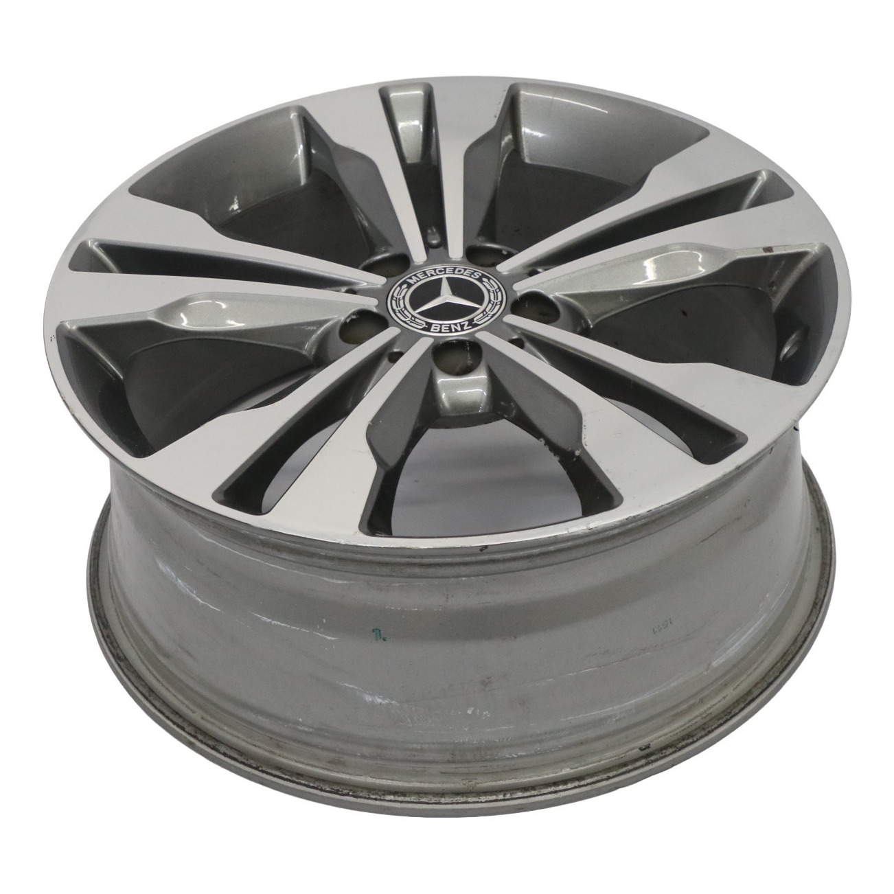 Mercedes C117 Wheel Alloy Rim 18" 7,5J ET:52 5-Double Spoke A2464010400