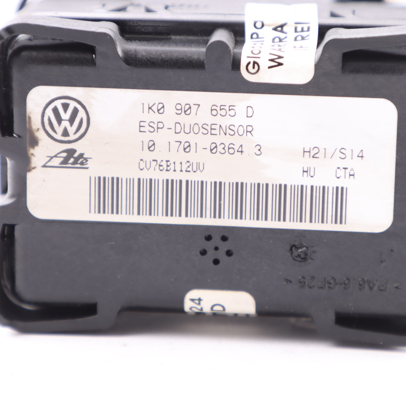 VW Touran 1T Czujnik Kąta Skrętu ESP Moduł prędkości obrotowej 1K0907655D