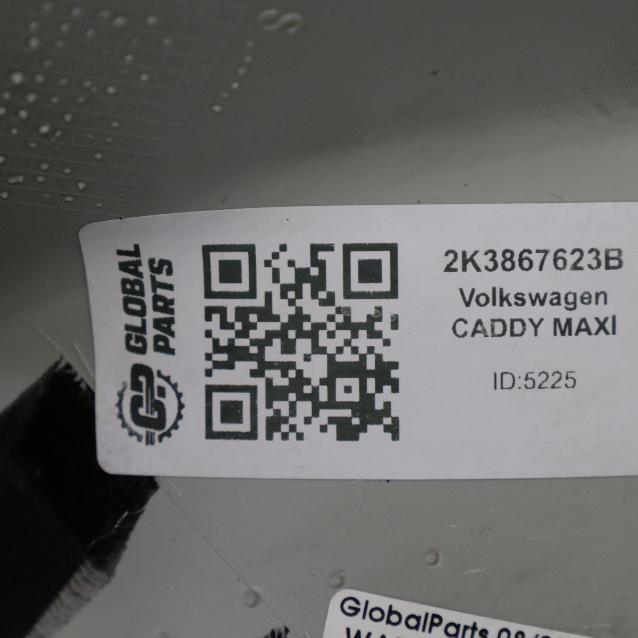 VW Volkswagen Caddy Maxi Tapicerka Drzwi Przesuwnych 2K3867623B