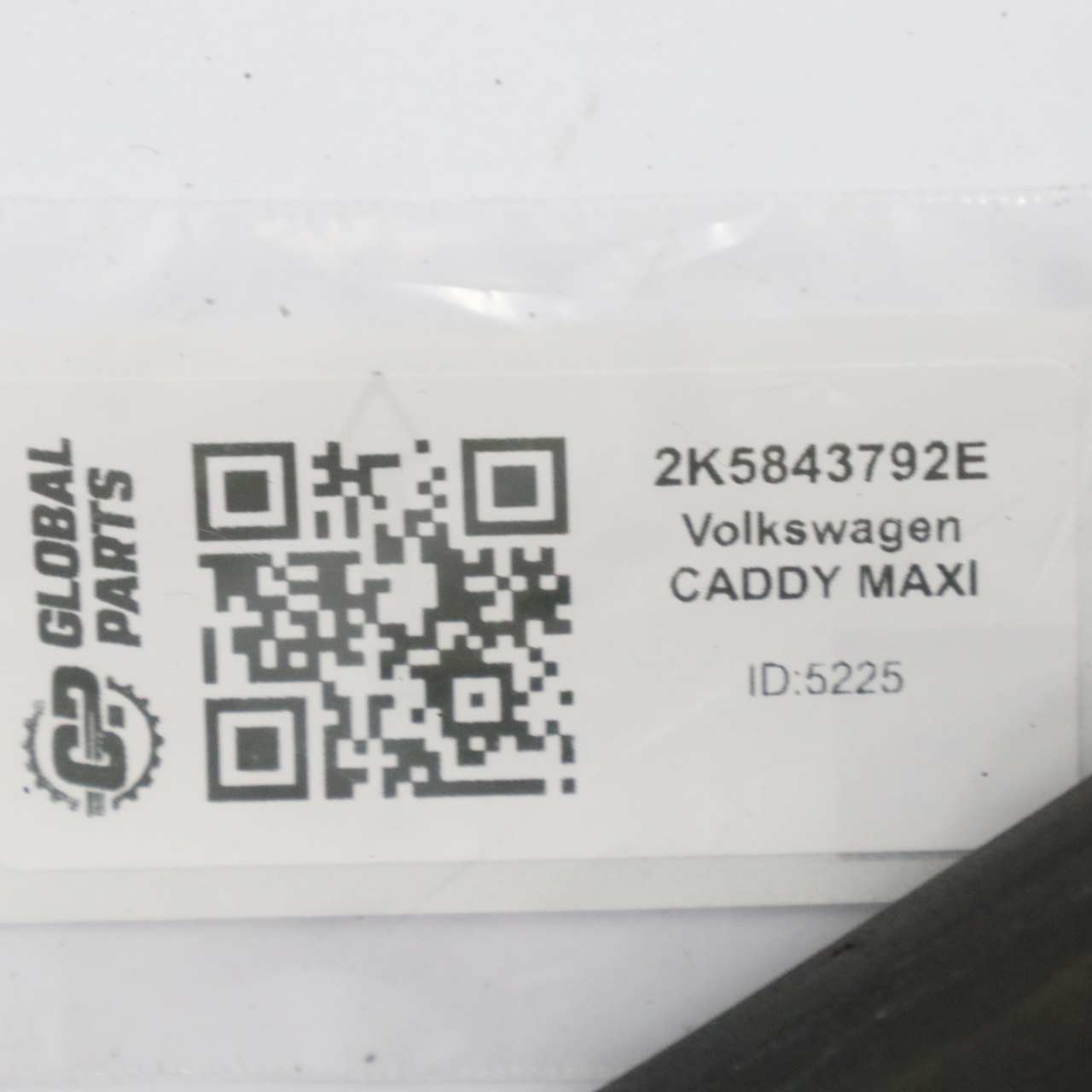 VW Volkswagen Caddy Maxi Sliding Door Seal Side Rubber Gasket 2K5843792E