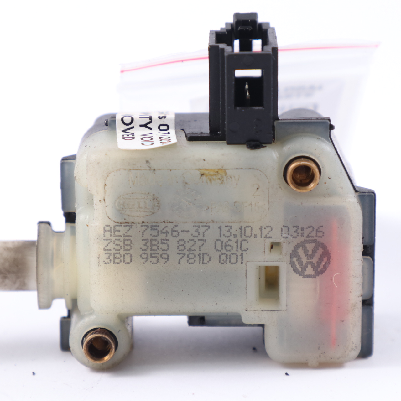 Volkswagen Caddy Maxi Tail Gate Rear Lock Solenoid Actuator Mechanism 3B0959781D