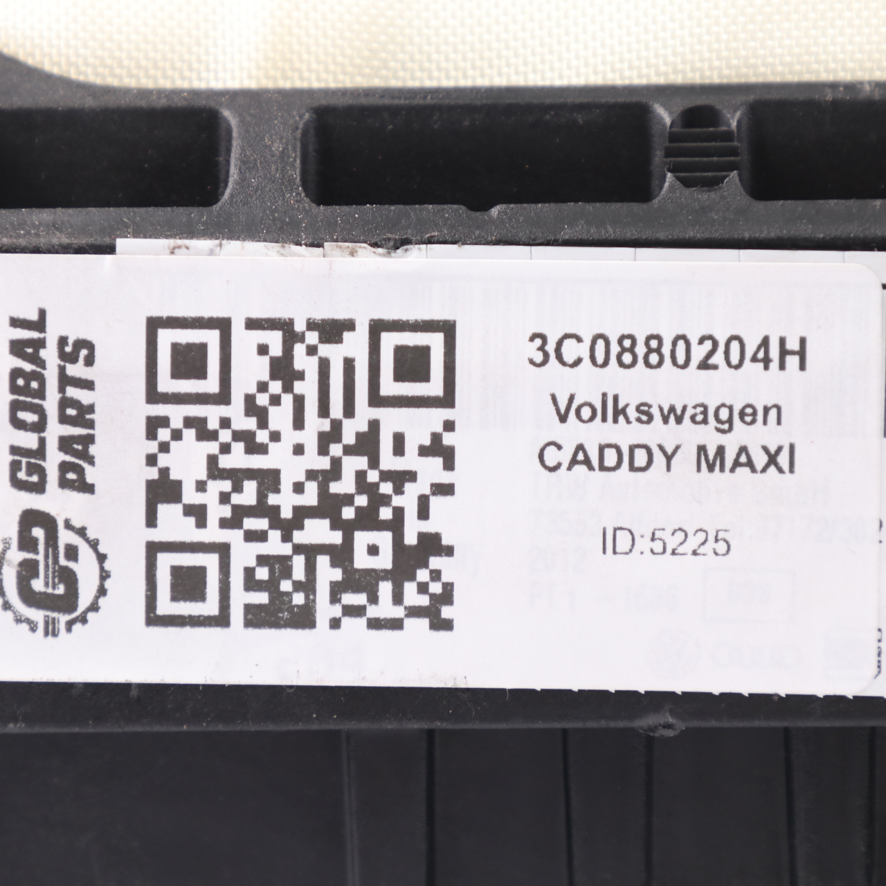 Volkswagena Caddy Maxi Przednia Poduszka Powietrzna Pasażera 3C0880204H