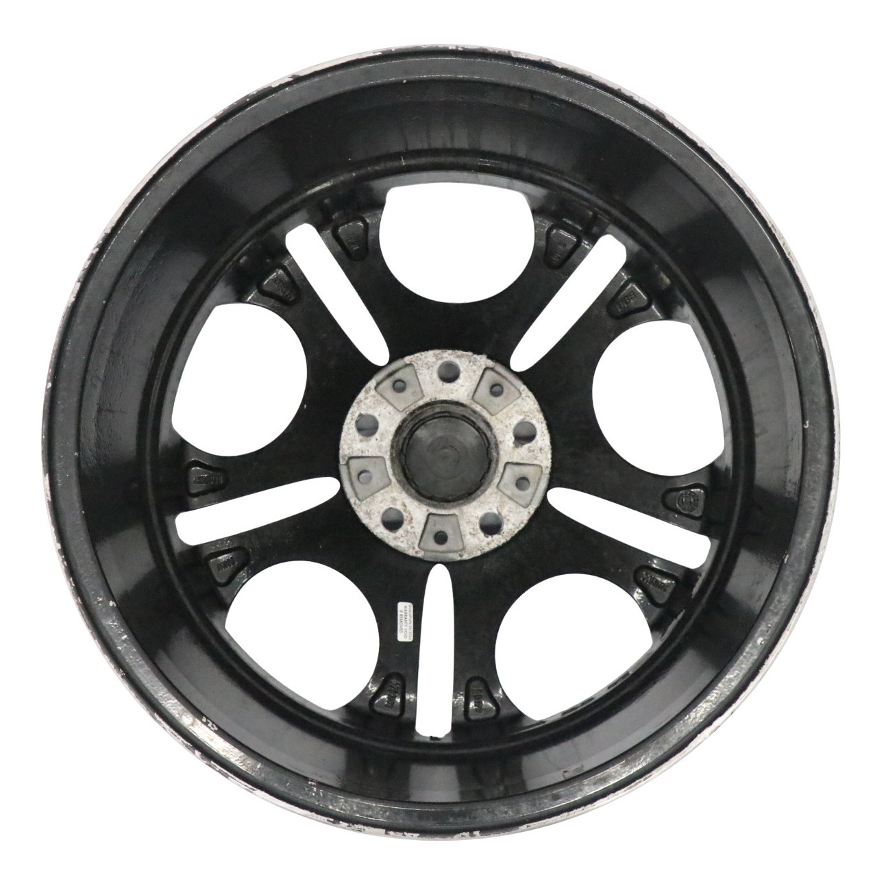 BMW Z4 E85 Front Black Wheel Alloy Rim 18" Ellipsoid Styling 107 8J ET:47