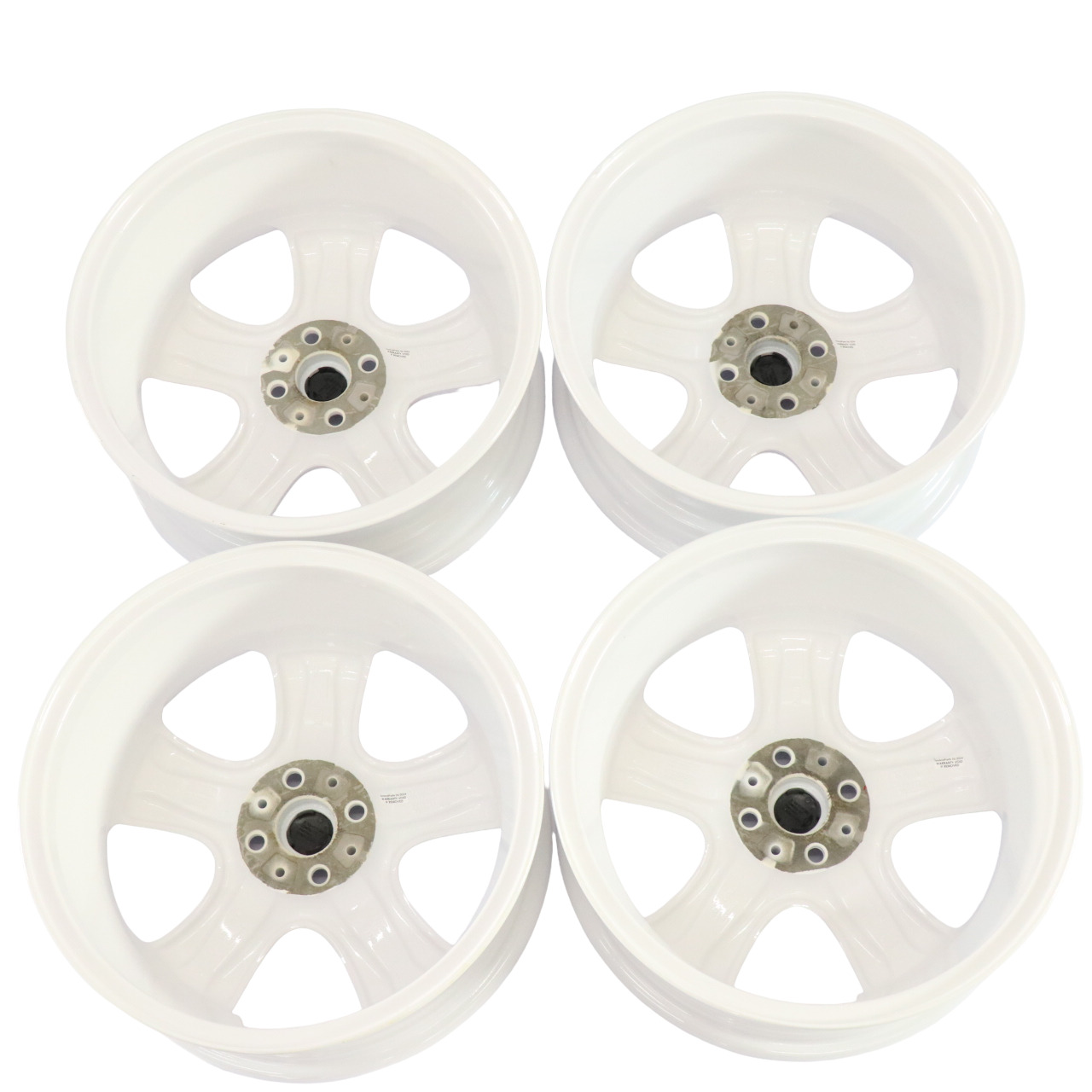 Mini Cooper S R50 R52 R53 4x White Wheel Alloy Rim Set 17" 7J ET:47 6764099