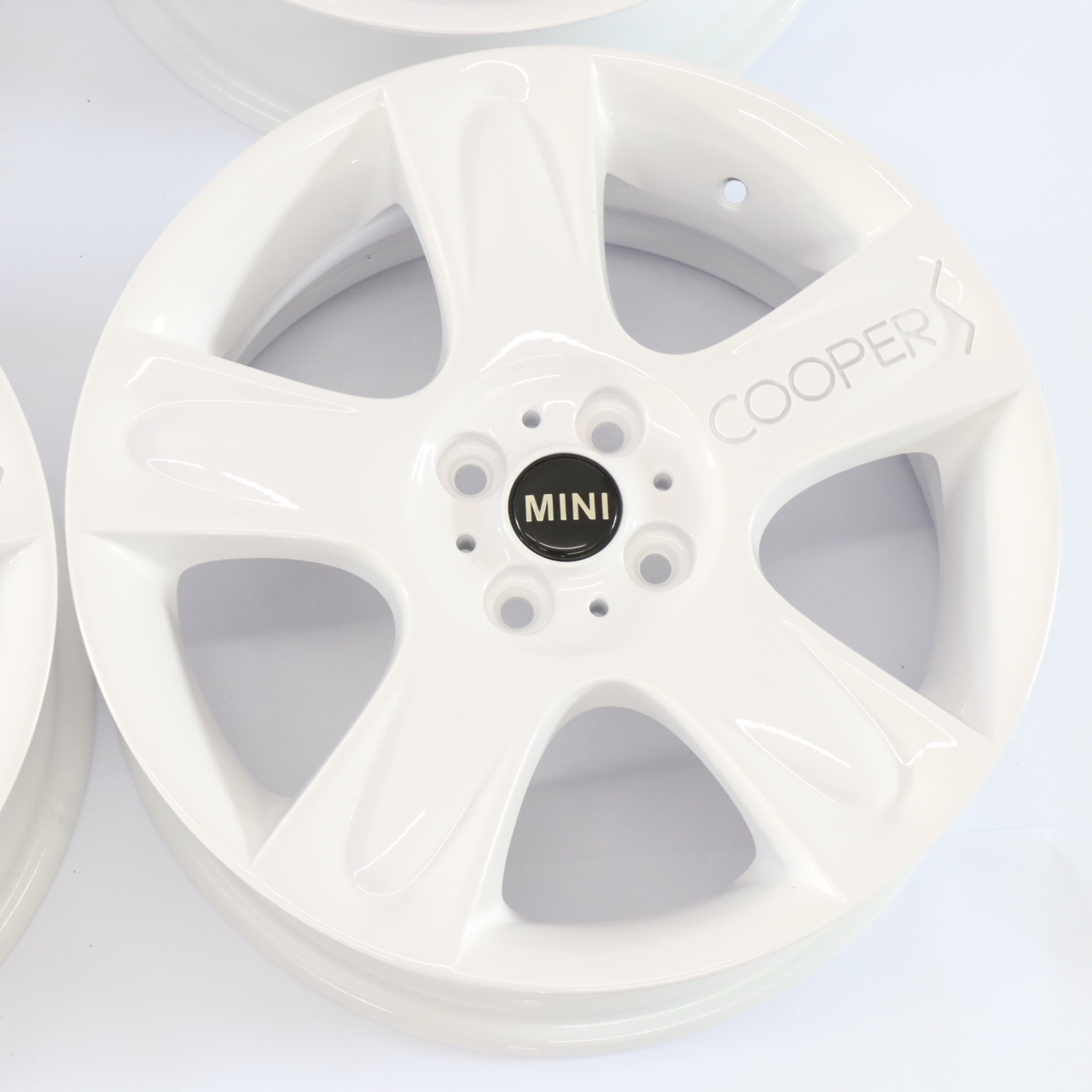 Mini Cooper S R50 R52 R53 4x White Wheel Alloy Rim Set 17" 7J ET:47 6764099