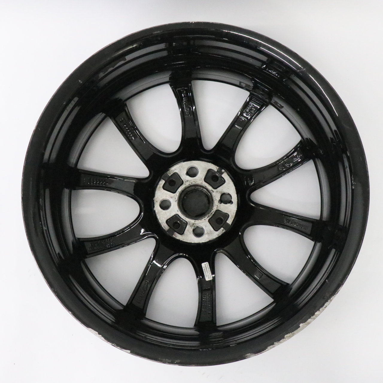 Mini R50 R56 John Cooper Works JCW Black Wheel Alloy Rim 18" Double Spoke