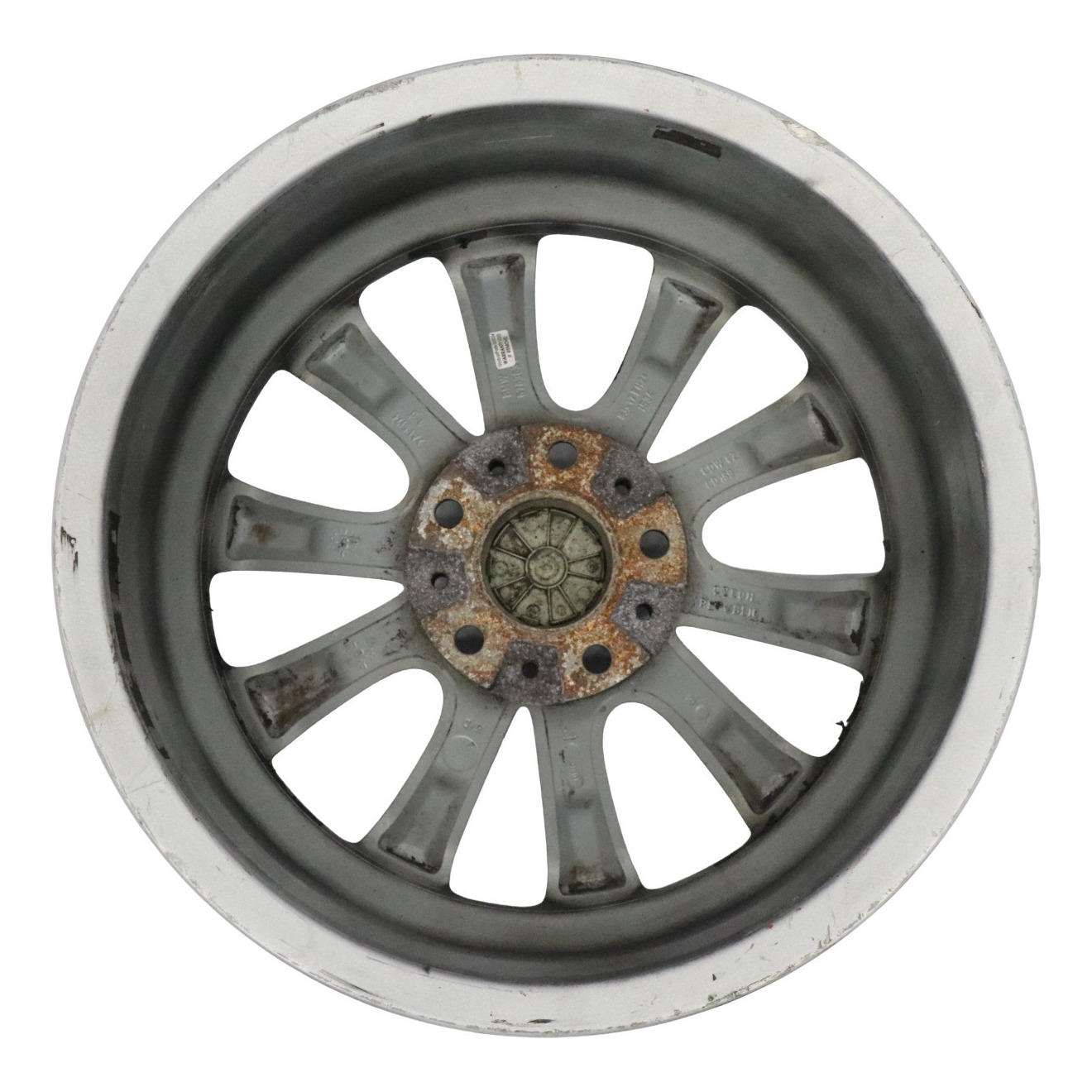 BMW E90 E91 E92 Czarna Felga Aluminiowa V-spoke 285 17" ET:34 8J 6783631