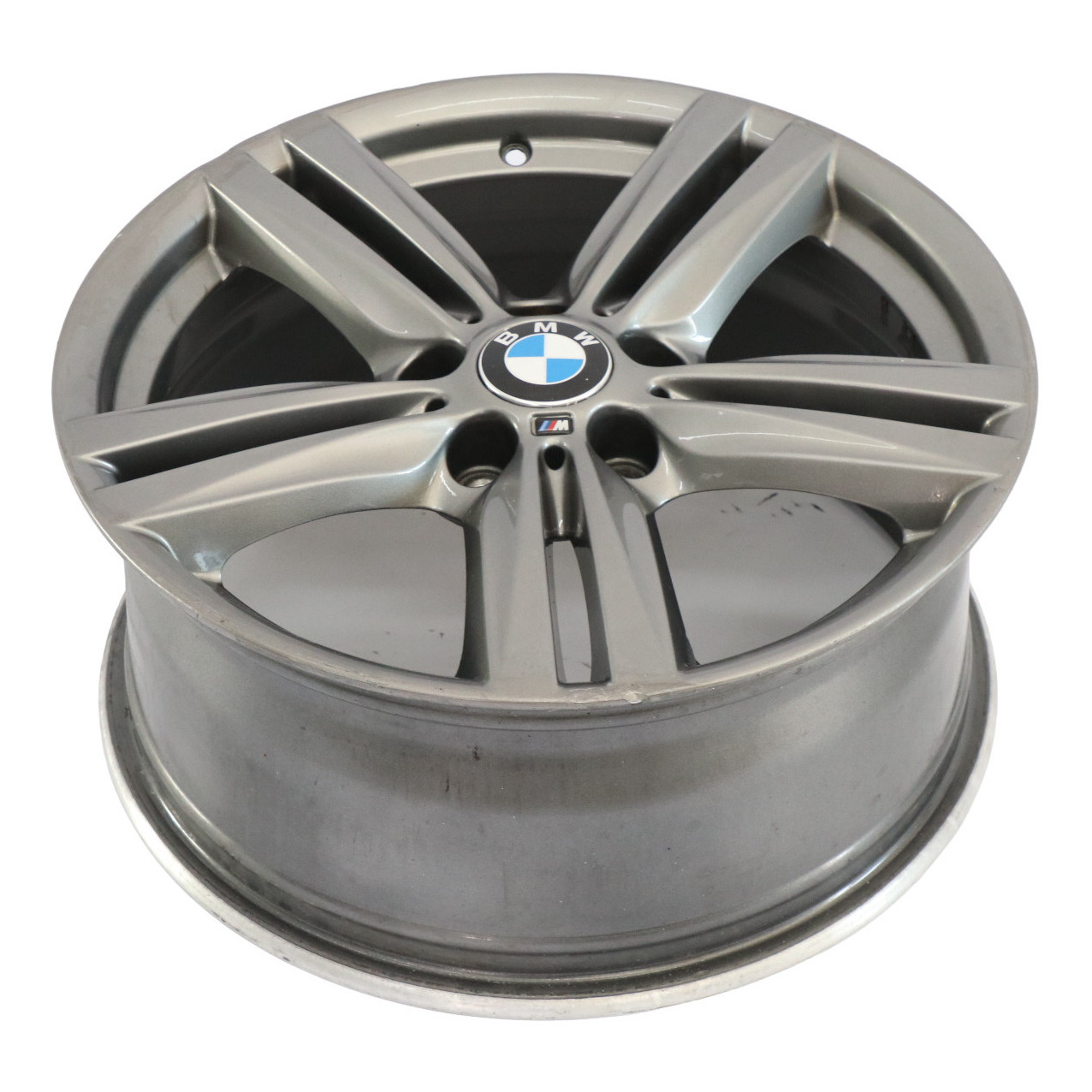 BMW F20 Rear Alloy Wheel Rim Ferricgrey 18" 8J ET:52 7845853 M Star Spoke 386