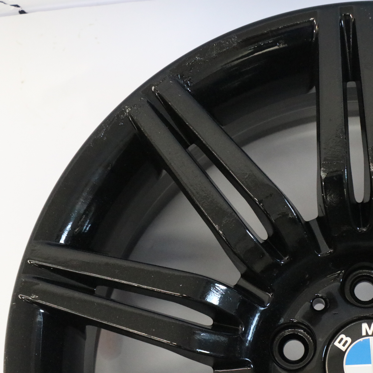 BMW E60 E61 Front Black Alloy Wheel Rim 19" 8,5J ET:18 M Double Spoke 172