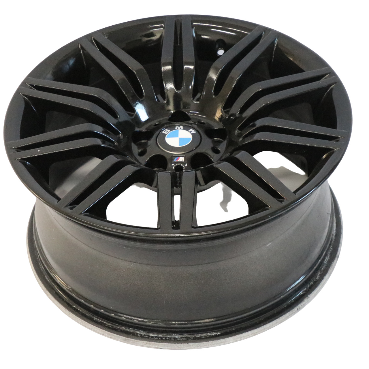 BMW E60 E61 Front Black Alloy Wheel Rim 19" 8,5J ET:18 M Double Spoke 172