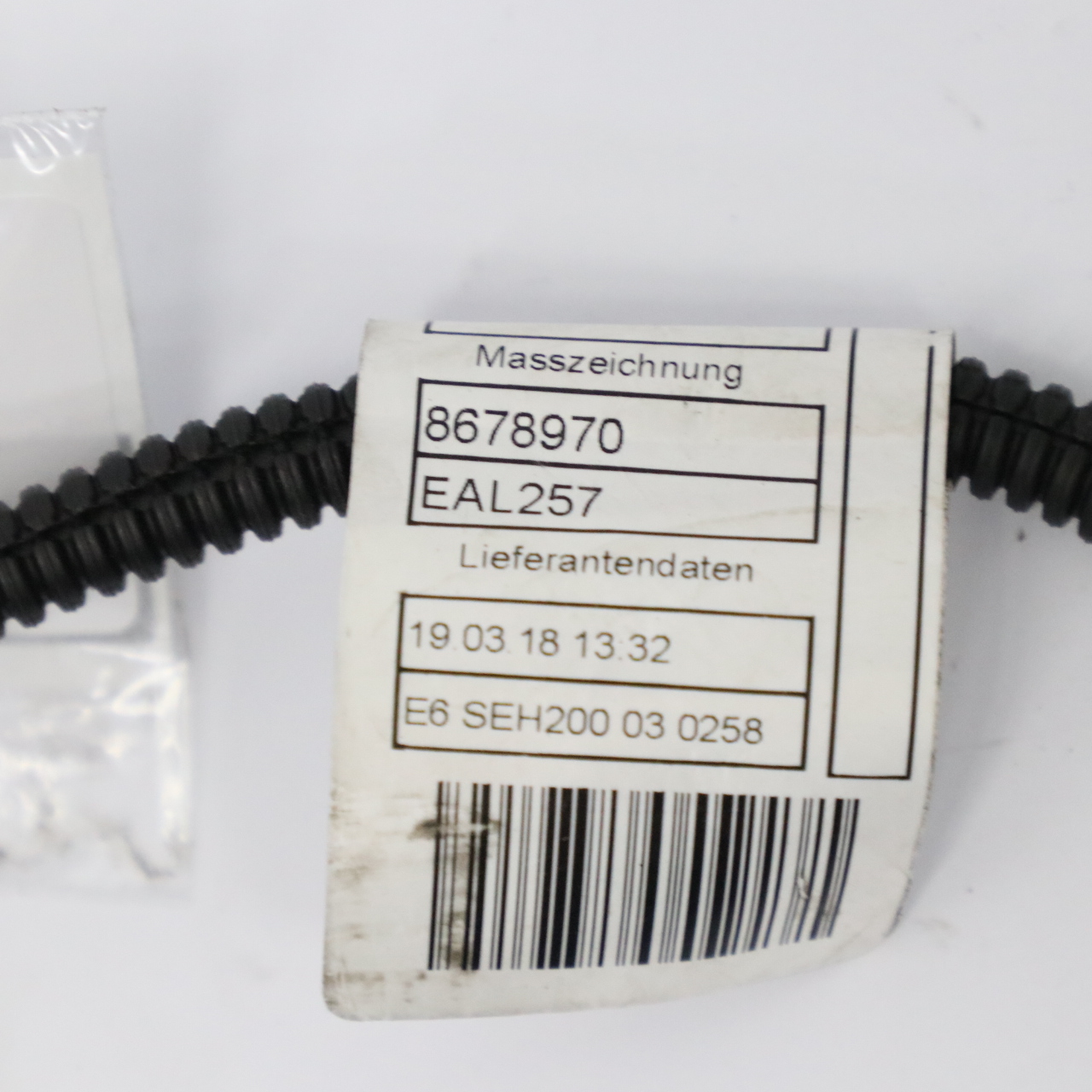 BMW F45 F46 Mini F56 F60 Wiązka Przewód Kable Silnika Benzyna 8678968