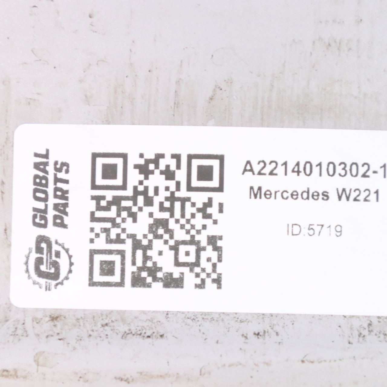 Mercedes W221 Czarna Felga Aluminiowa 17" 8J ET:43 A2214010302